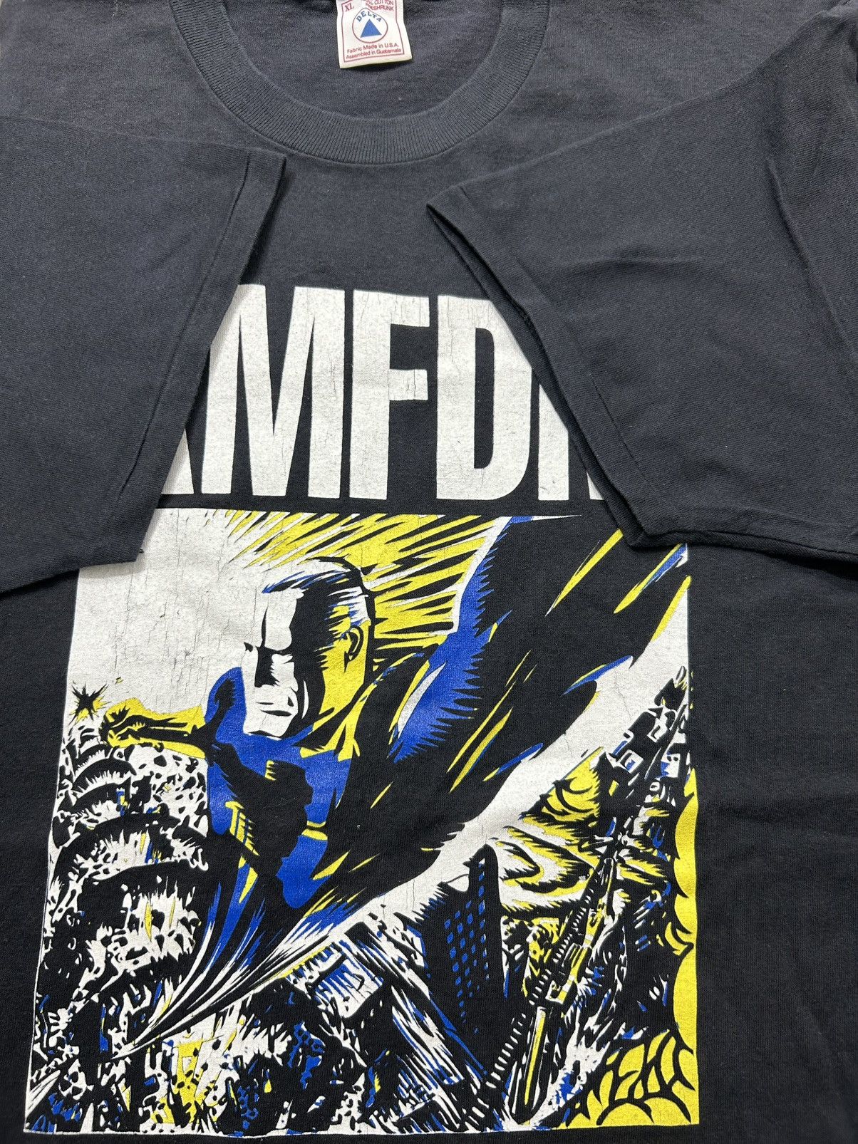 Band Tees × Vintage 1996 KMFDM Xtort RIP the system! Size US XL / EU 56 / 4 - 5 Thumbnail