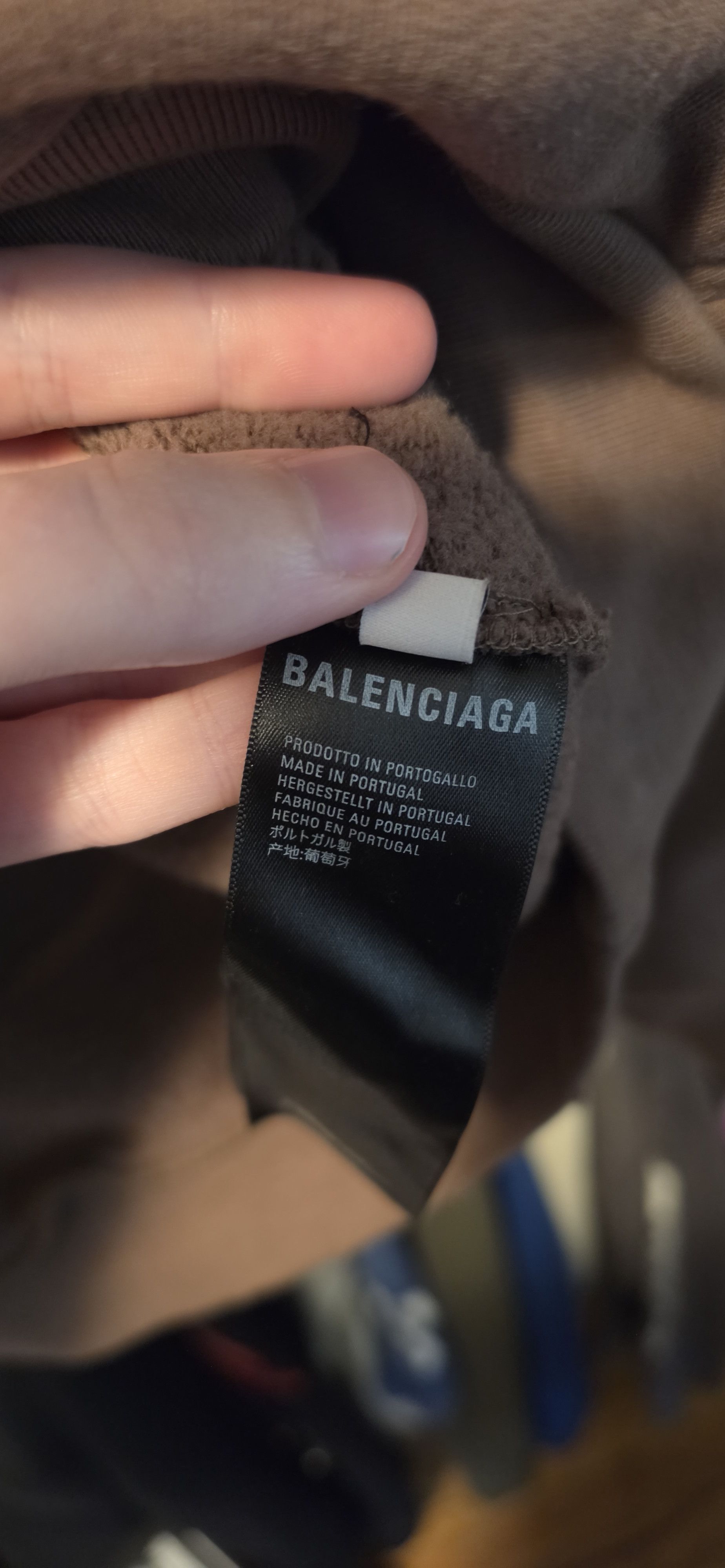 Balenciaga Balenciaga Distressed Metal Hoodie Size US M / EU 48-50 / 2 - 2 Thumbnail