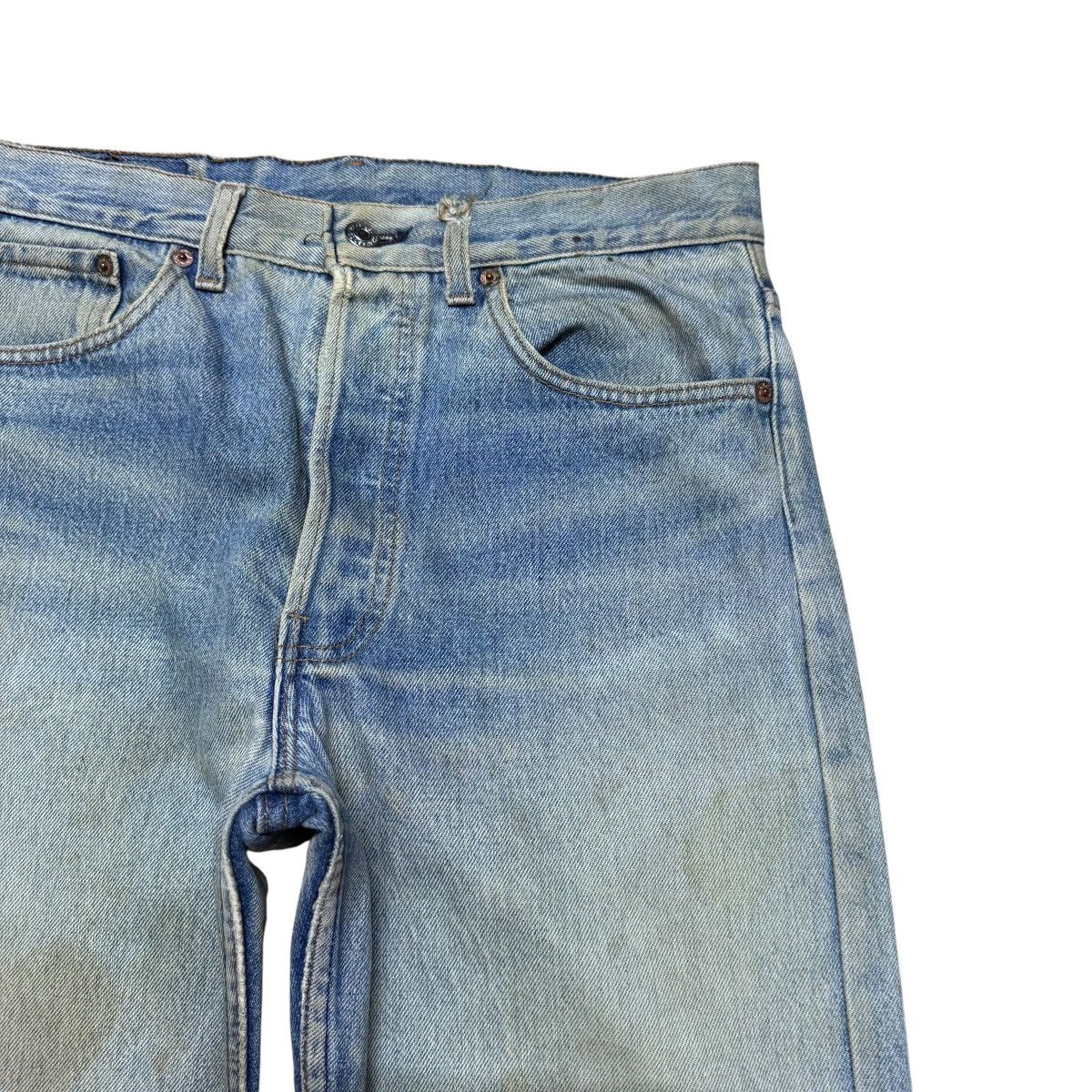 Levi's Vintage 90s Levis 501 Dirty Wash Rusty Jeans Size US 32 / EU 48 - 5 Thumbnail