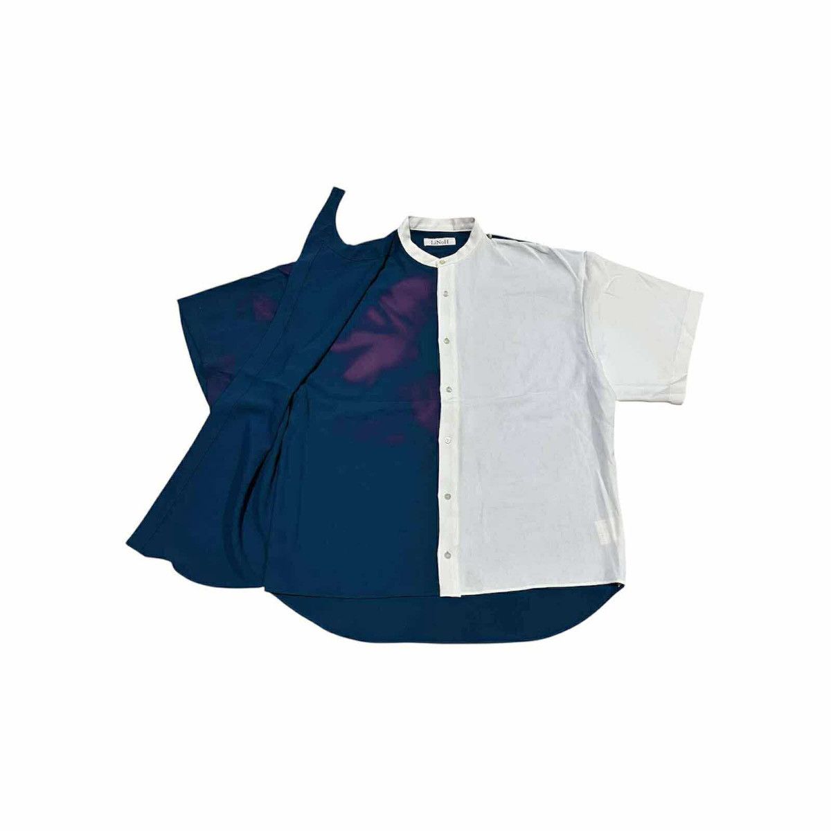 🔥Japanese Avant Garde Drape Layered Asymmetric Shirt