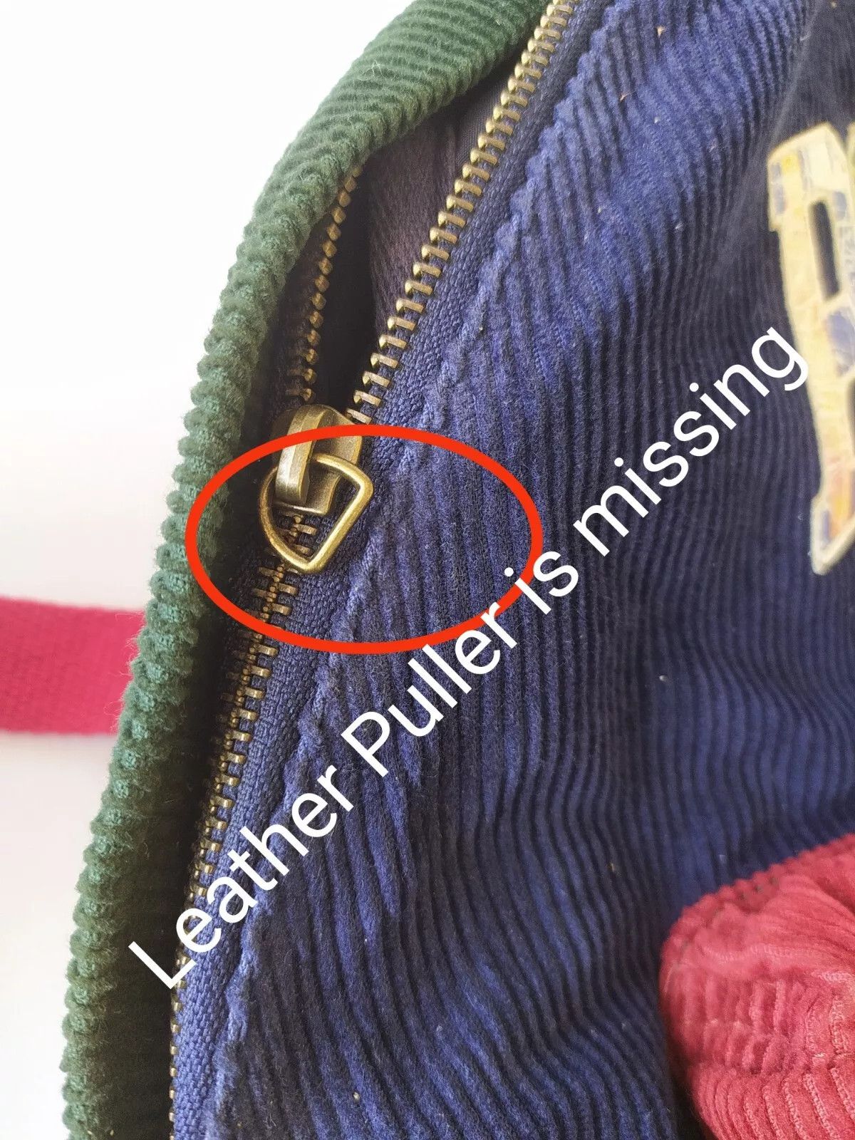Polo Ralph Lauren Polo Ralph Lauren Corduroy Backpack IFD 8033 Size ONE SIZE - 11 Thumbnail