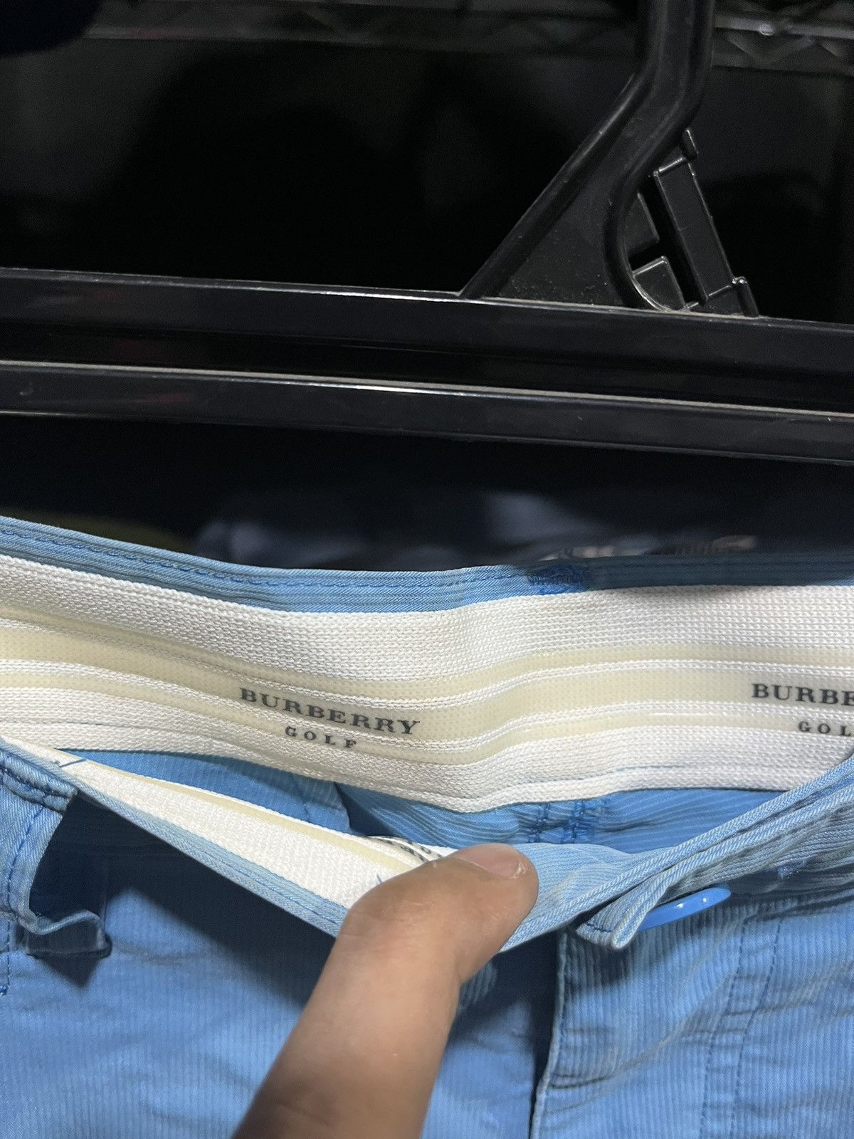 Burberry Burberry Golf Blue Casual Pants 90s Size US 32 / EU 48 - 7 Thumbnail