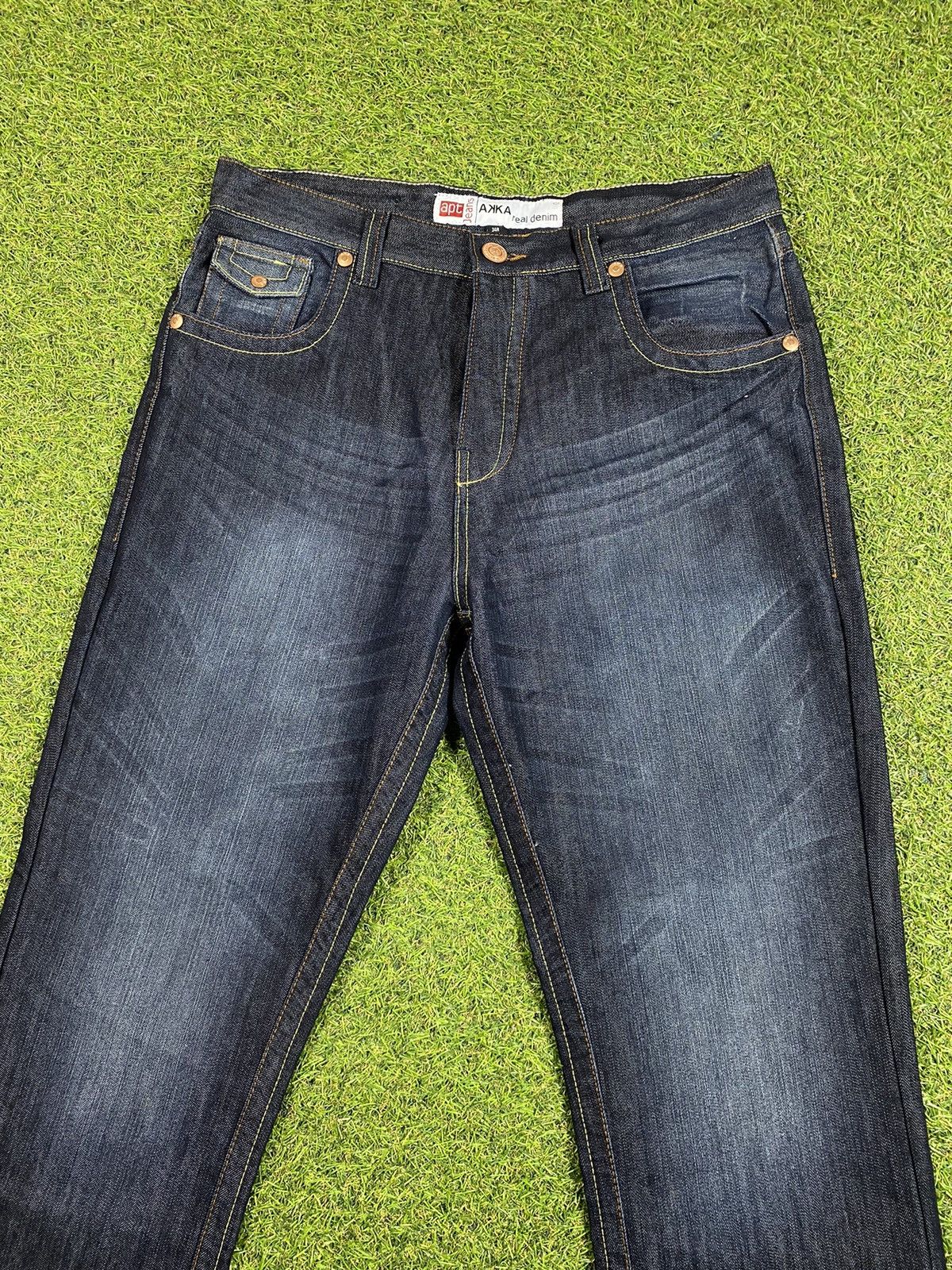 Japanese Brand Vintage Y2k Flared jeans faded Japanese style size 34 Size US 34 / EU 50 - 3 Thumbnail