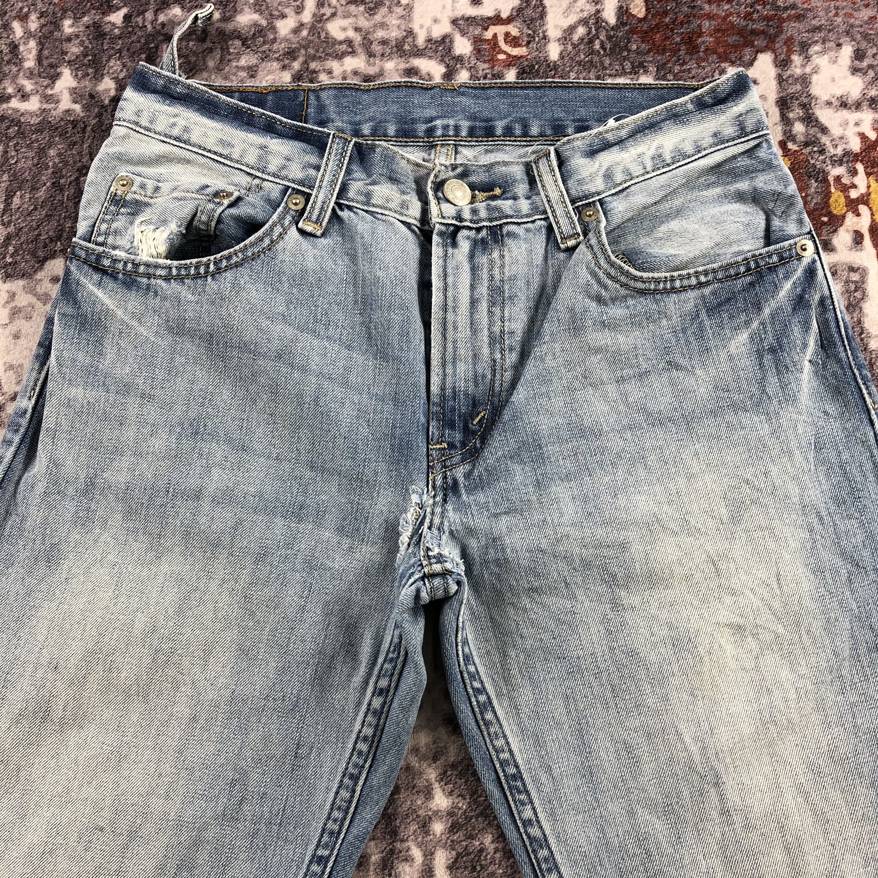 Levi's × Vintage Vintage Light Wash Levis 505 Jeans-JM2682 Size US 29 - 3 Thumbnail