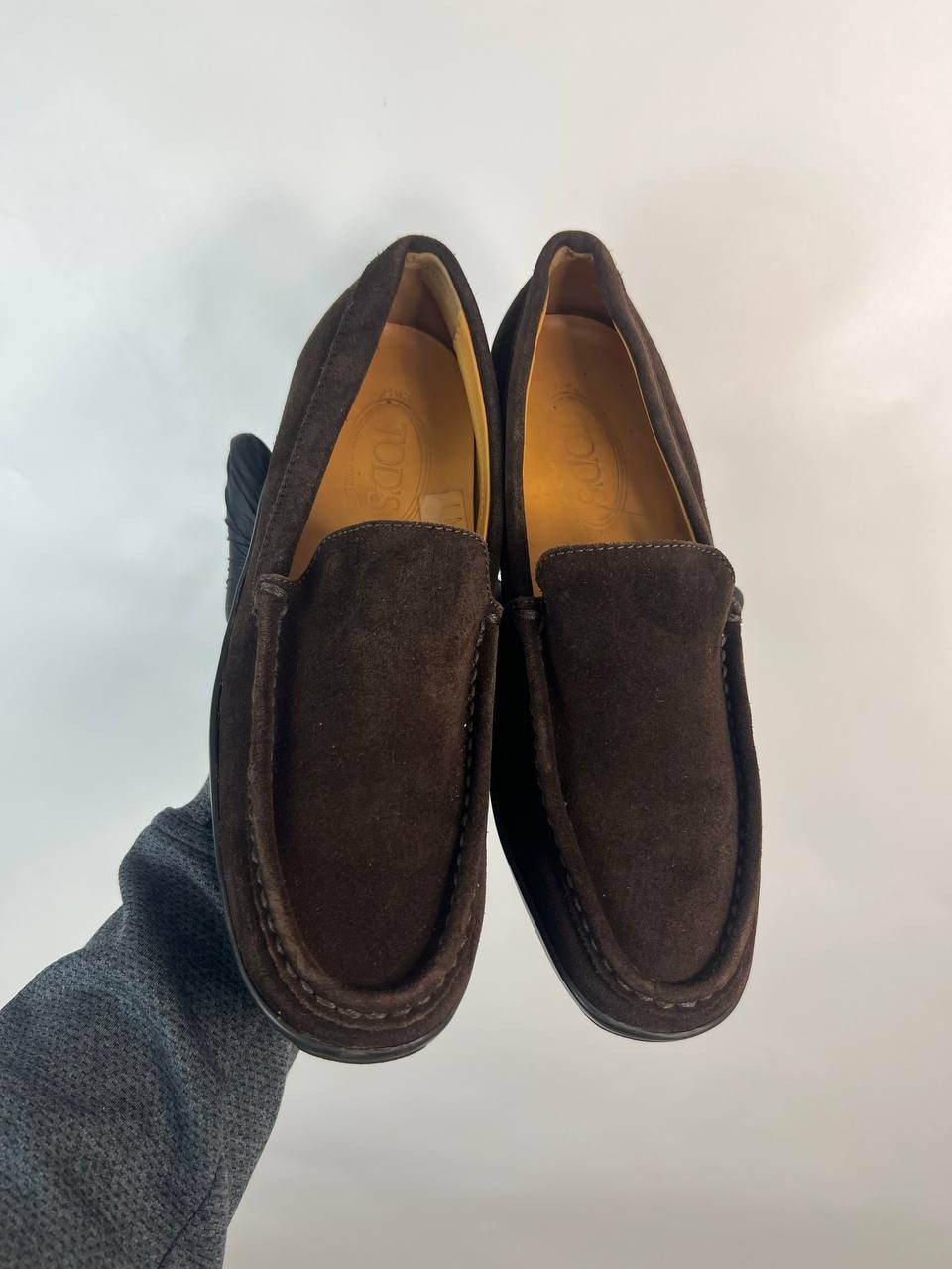 Tod's × Vintage Tods Damen Halbschuhe Ballerina Slipper Sehr Gut Karton 38 Size US 7 / IT 37 - 2 Thumbnail