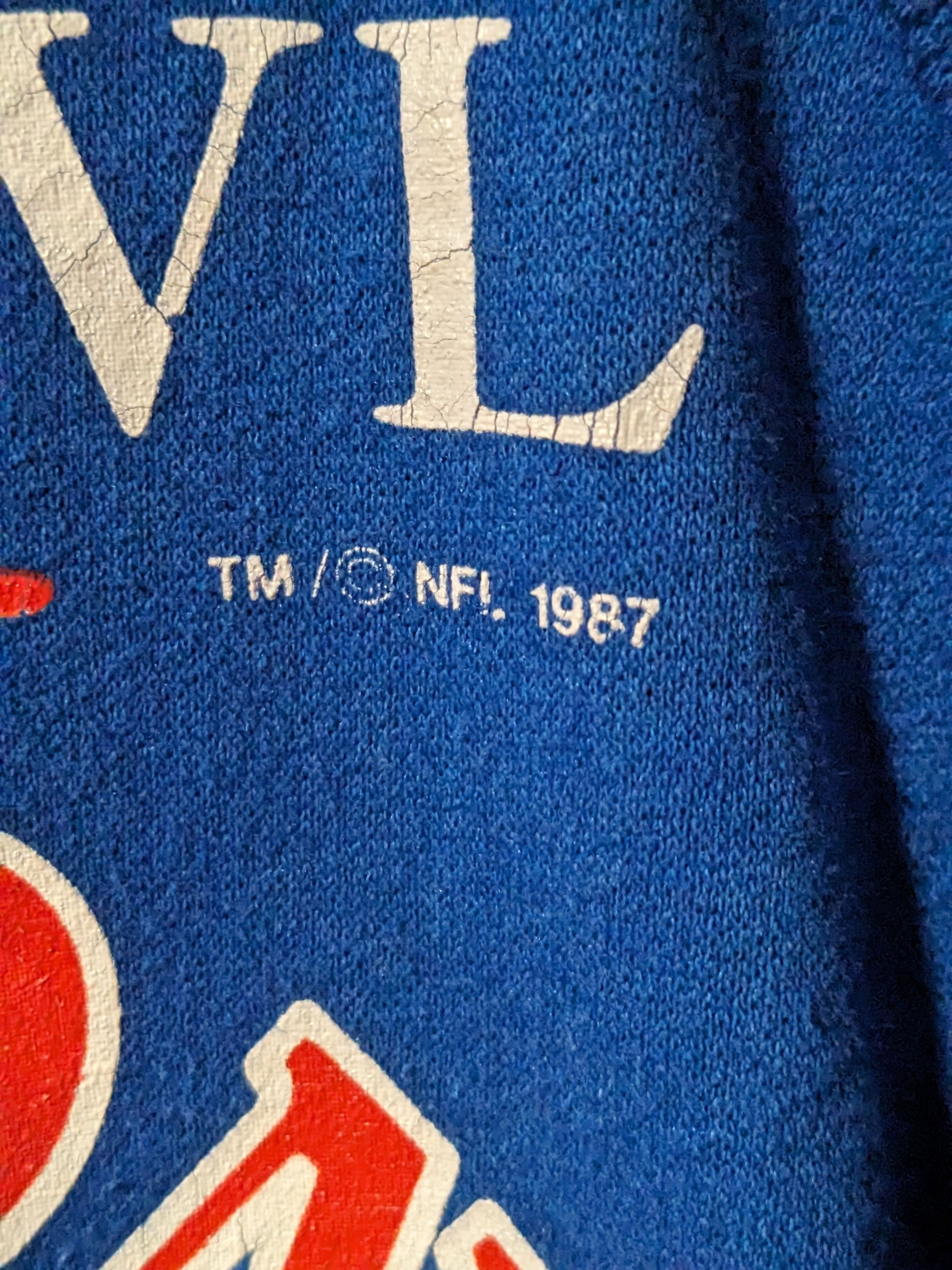 Vintage 1987 New York Giants NFL Super Bowl Sweatshirt