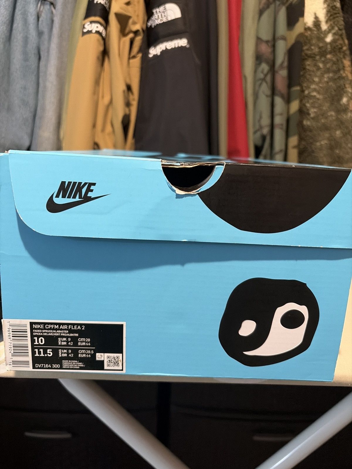 Cactus Plant Flea Market × Nike Nike CPFM Air Flea 2 Spruce Size US 10 / EU 43 - 3 Thumbnail