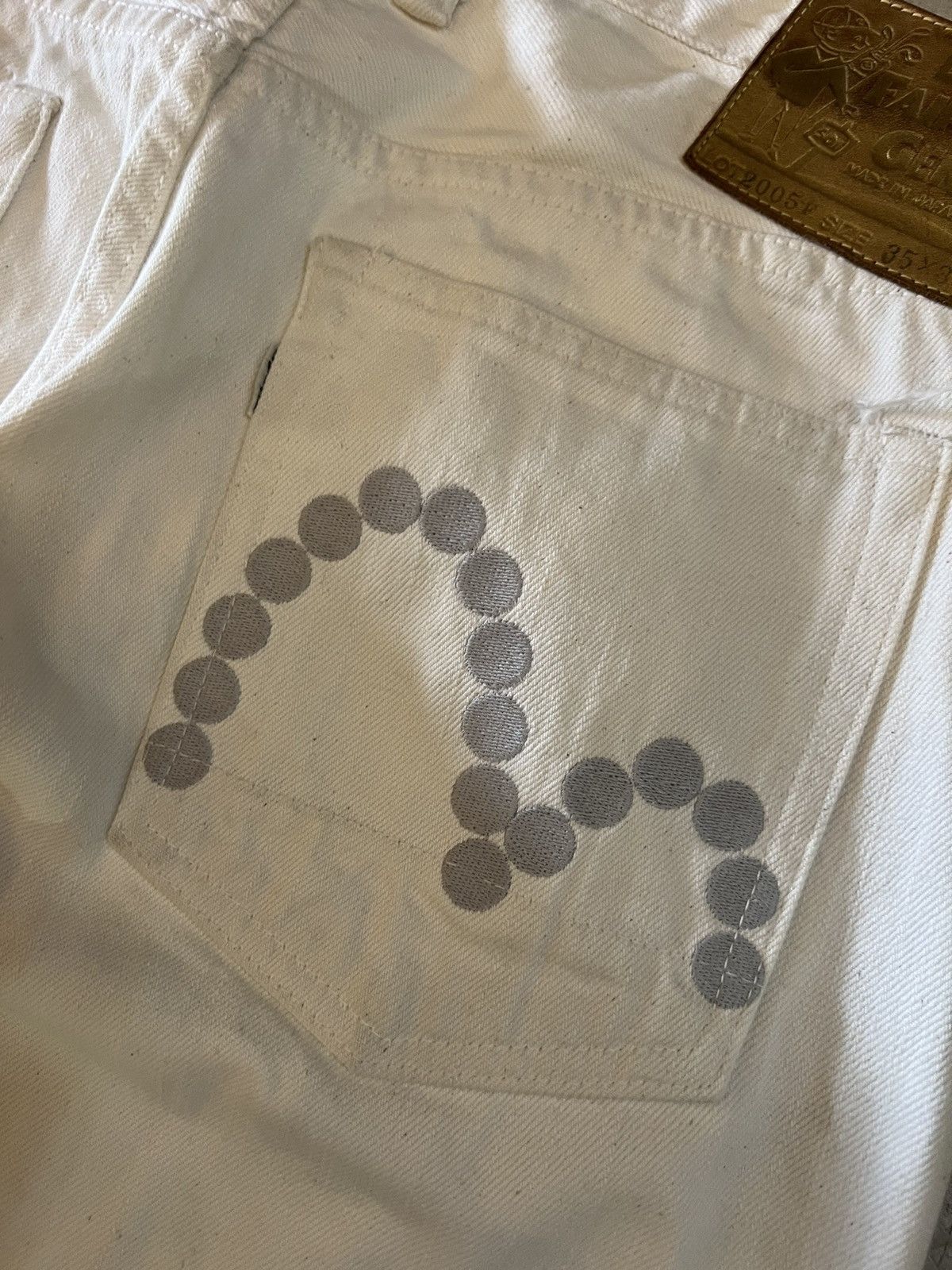 Evisu × Vintage Vintage Evisu Fairway Genes White-Denim Size US 36 / EU 52 - 4 Thumbnail