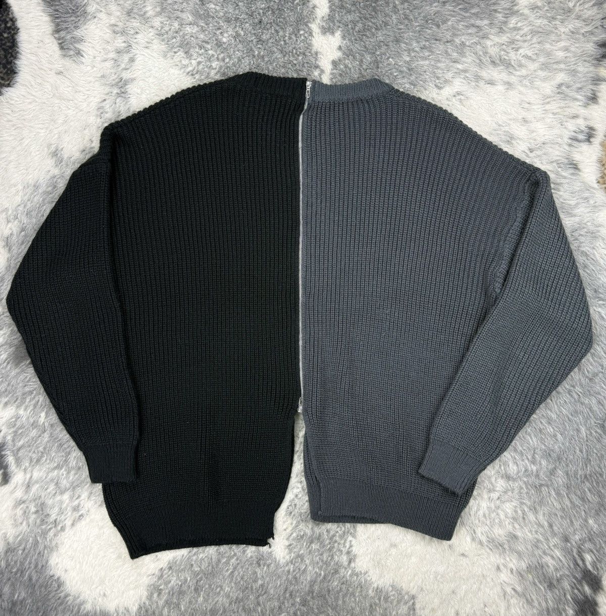 Seditionaries HELLCAT PUNKS Split Zipper Knitwear Rare Design Size US L / EU 52-54 / 3 - 9 Thumbnail