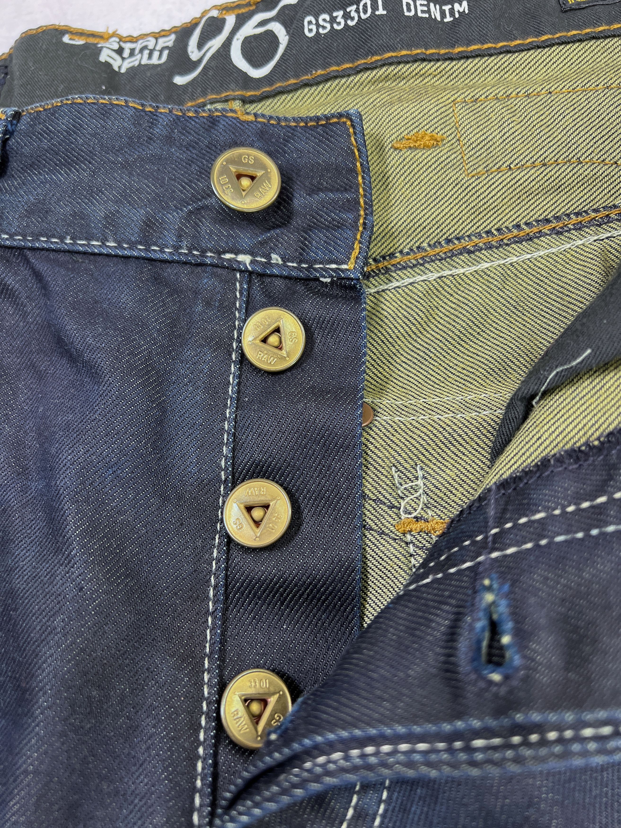 G-Star G-Star Raw 96 Denim Pants Jeans Elwood Heritage Narrow Size US 32 / EU 48 - 6 Thumbnail