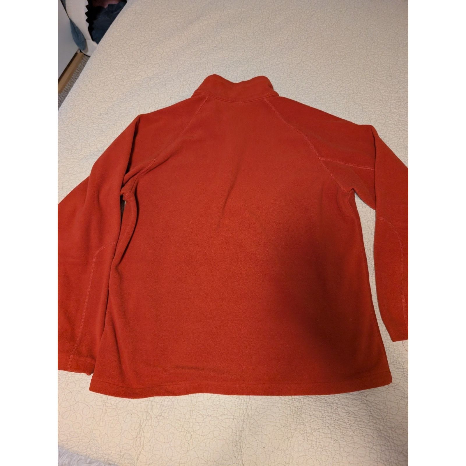 Columbia Columbia 1/4 Zip Pullover Mens XL Fleece Sweater Red Jacket Size US XL / EU 56 / 4 - 7 Thumbnail