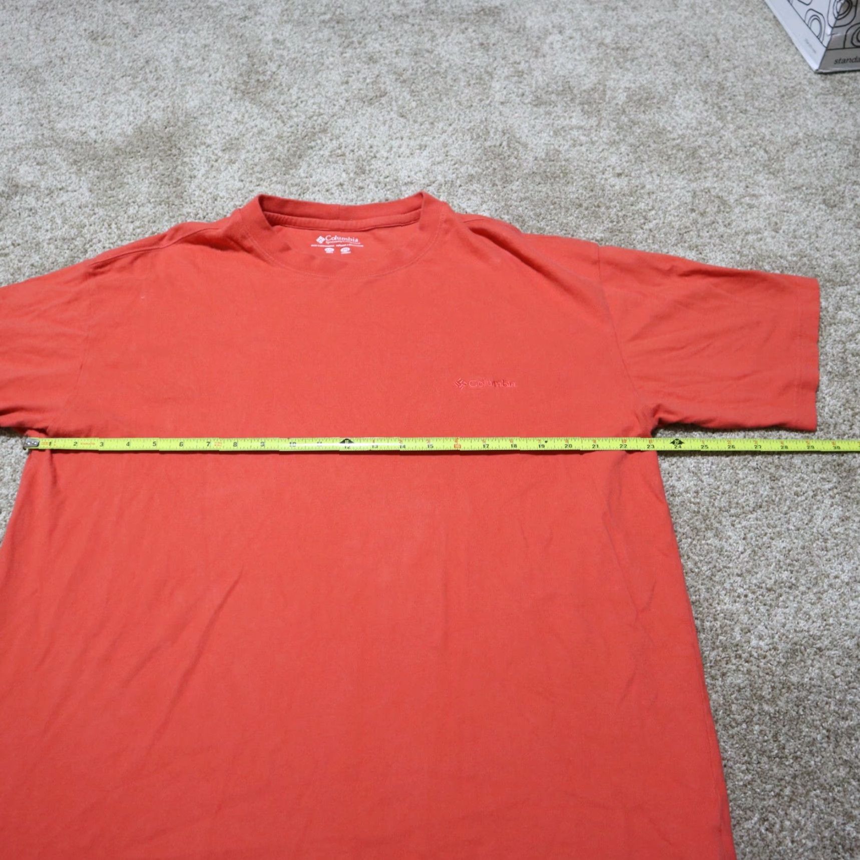 Vintage Columbia T-Shirt Crew Neck Tee All Season 2XL Light Coral Heather Moisture Wicking UV Protection Men Size US XXL / EU 58 / 5 - 3 Thumbnail