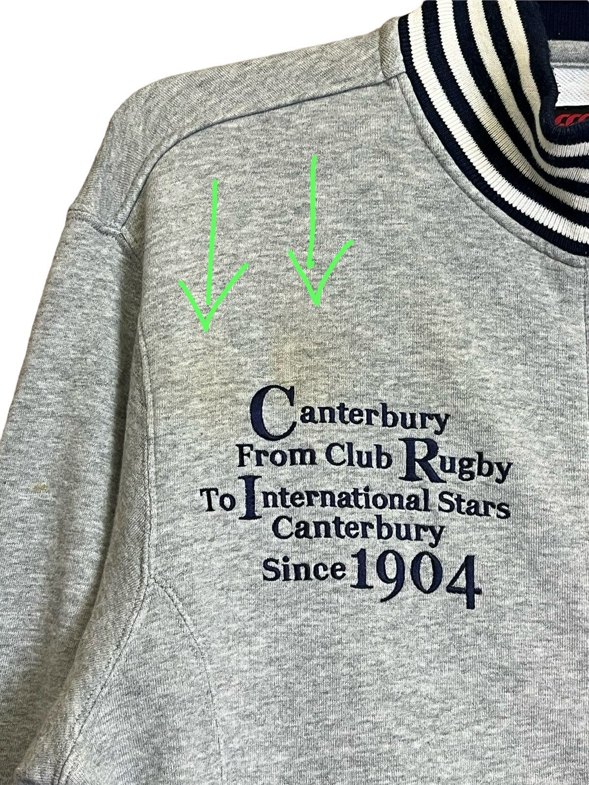 Canterbury of New Zealand CANTERBURY OF NEW ZEALAND EMBROIDERY LOGO ZIPPER JACKET Size US XL / EU 56 / 4 - 13 Thumbnail