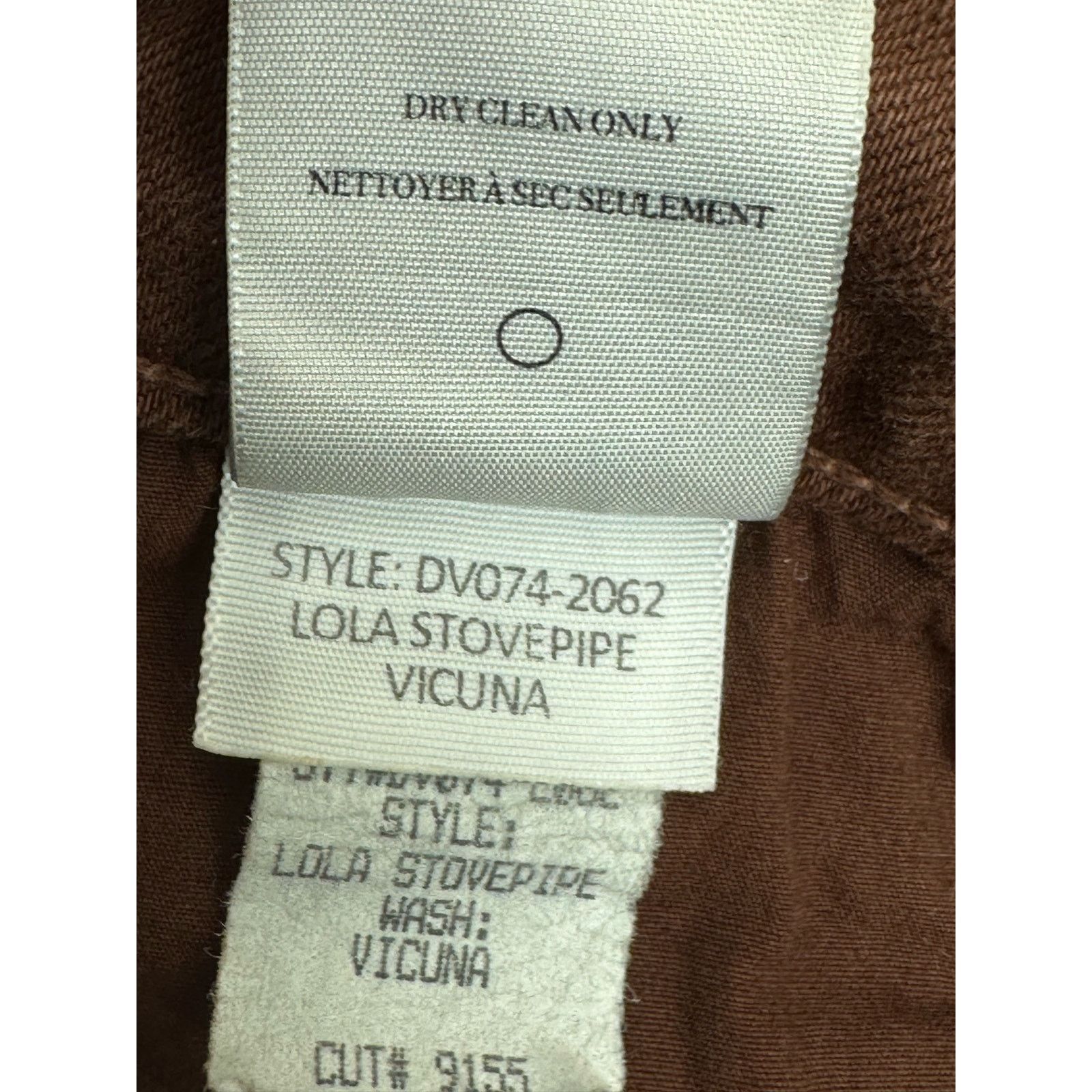 Vince Vince. Lola Stonepipe coated brown skinny jeans size 27 Size 27" / US 4 / IT 40 - 5 Thumbnail