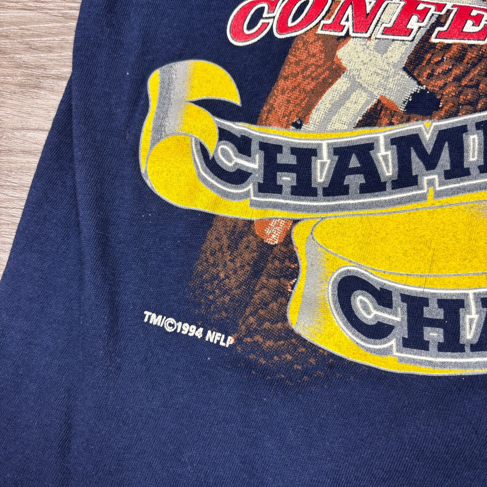 NFL × Vintage Vintage 90s San Diego Chargers AFC Super Bowl Shirt Men's M Size US M / EU 48-50 / 2 - 3 Thumbnail