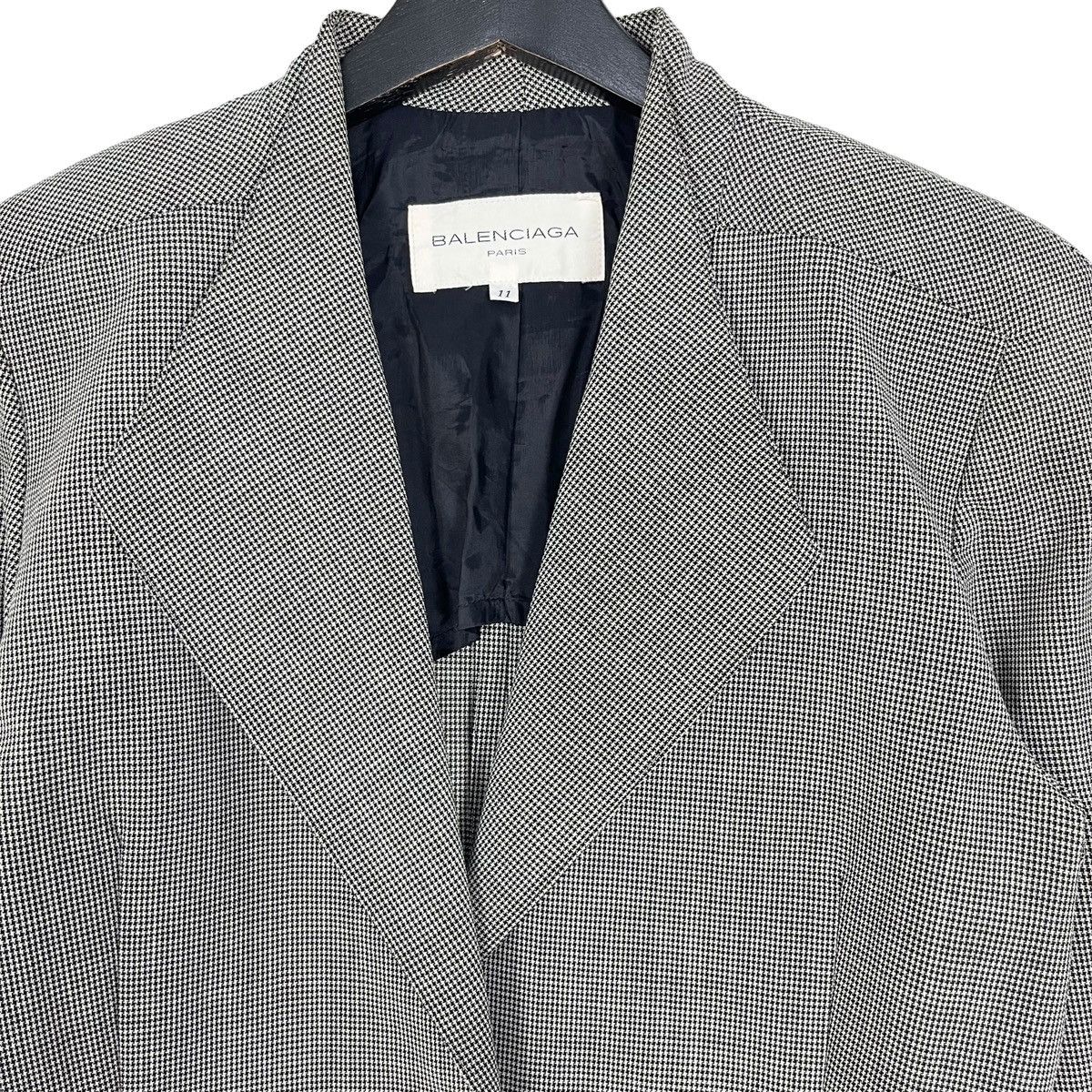 Balenciaga × Designer Balenciaga Cropped Short Single Button Women’s Blazer Jacket Size M / US 6-8 / IT 42-44 - 2 Thumbnail