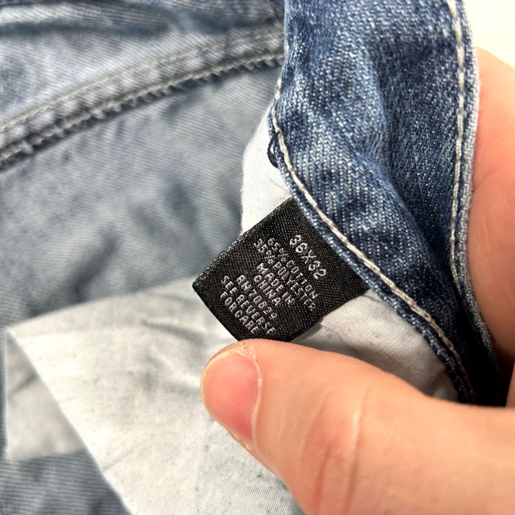 Buckle Black VINTAGE Buckle Black Jeans Mens 36x32 Bootcut Distressed Y2K Western Denim Cotton Blend Blue 5-Pocket Mens Boots Boy? Size US 36 / EU 52 - 5 Thumbnail