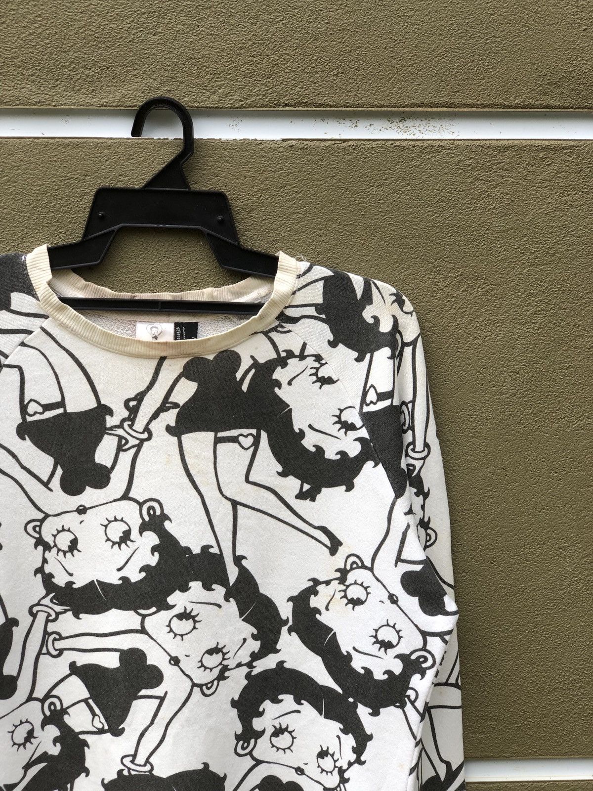 Vintage Betty Boop Full Print Sweatshirt