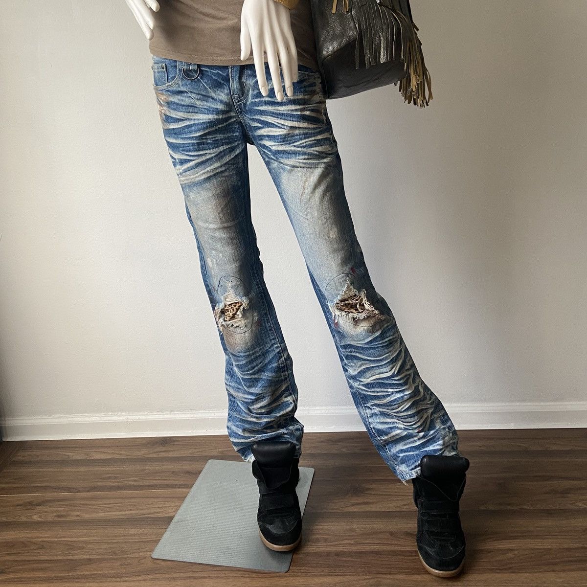 y2k japanese brand CAVARIA heisei/ archive denim