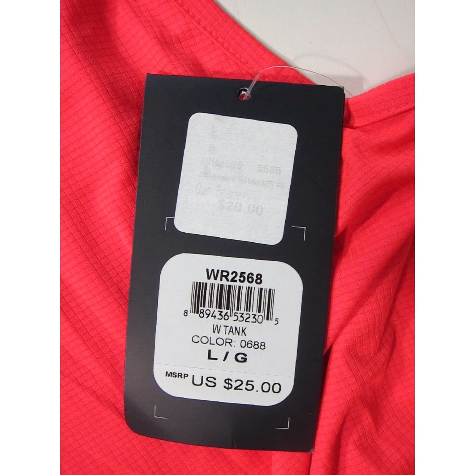 Asics NWT ASICS Neon Bright Pink Lightweight Running Tank Women L Size ONE SIZE - 3 Thumbnail