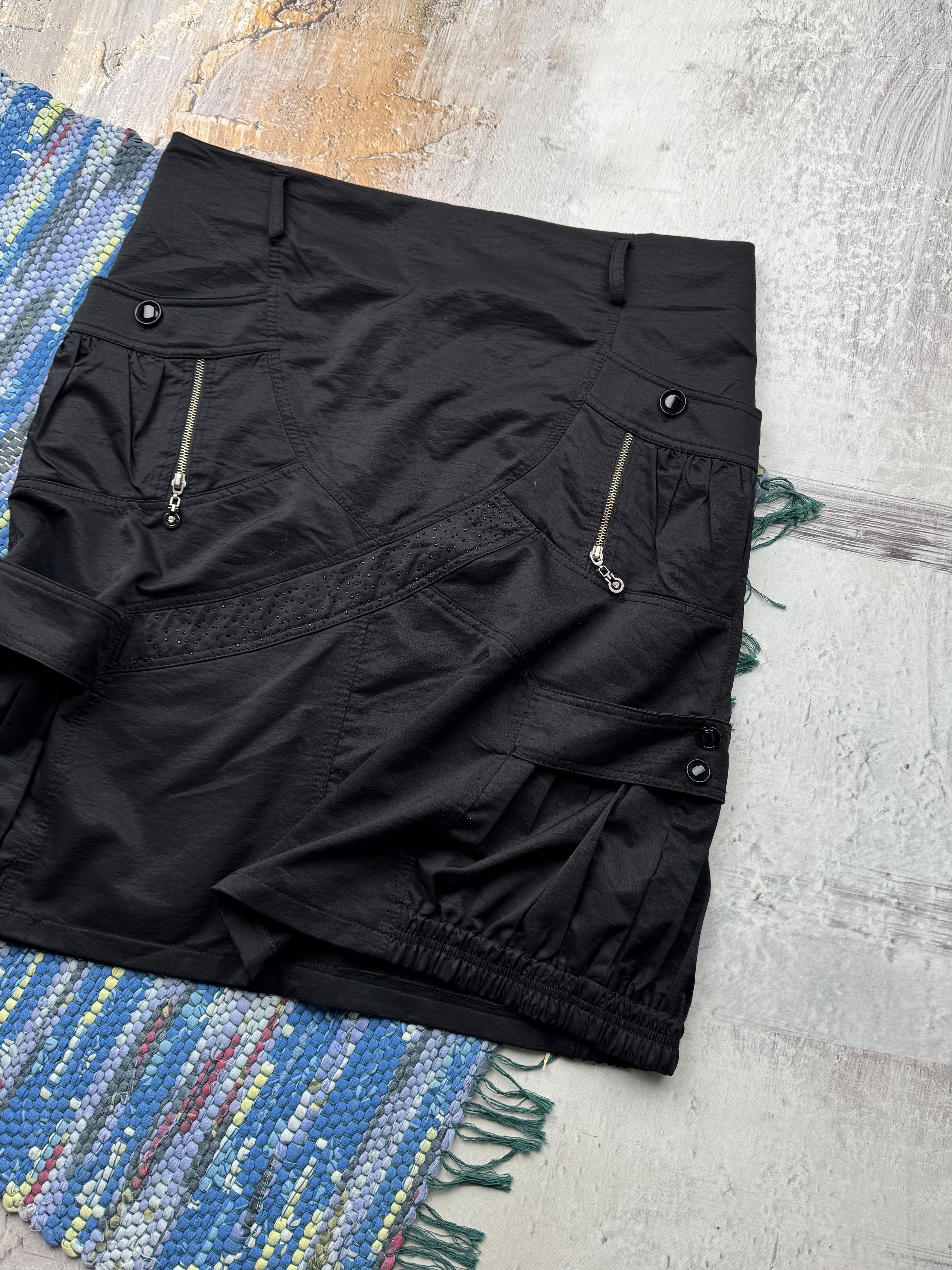 Japanese Brand Vintage Skirt With Zipper A725(571)(D15) Size 34" / US 12 / IT 48 - 3 Thumbnail