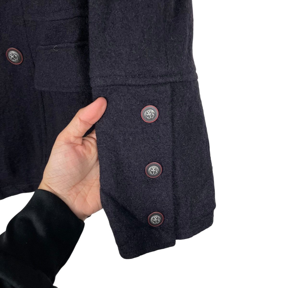 Armani Armani Jeans Brotherhood Double Breasted Jacket Size US XS / EU 42 / 0 - 14 Thumbnail