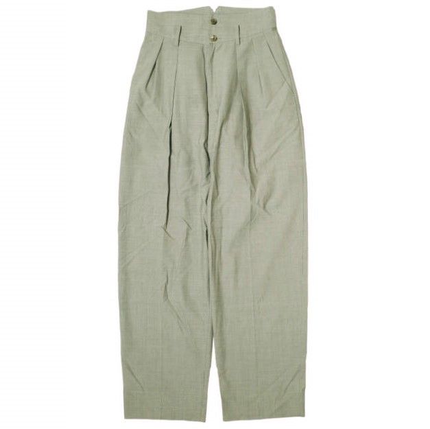 Other H BEAUTY&YOUTH High Waist 2-Tuck Wool Blend Pants Others Pants 1614-236-5799 DUTY FREE for USA