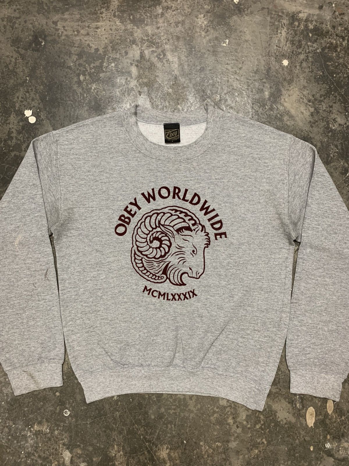 Obey Obey Worlwide Sweatshirt Size US S / EU 44-46 / 1 - 7 Thumbnail