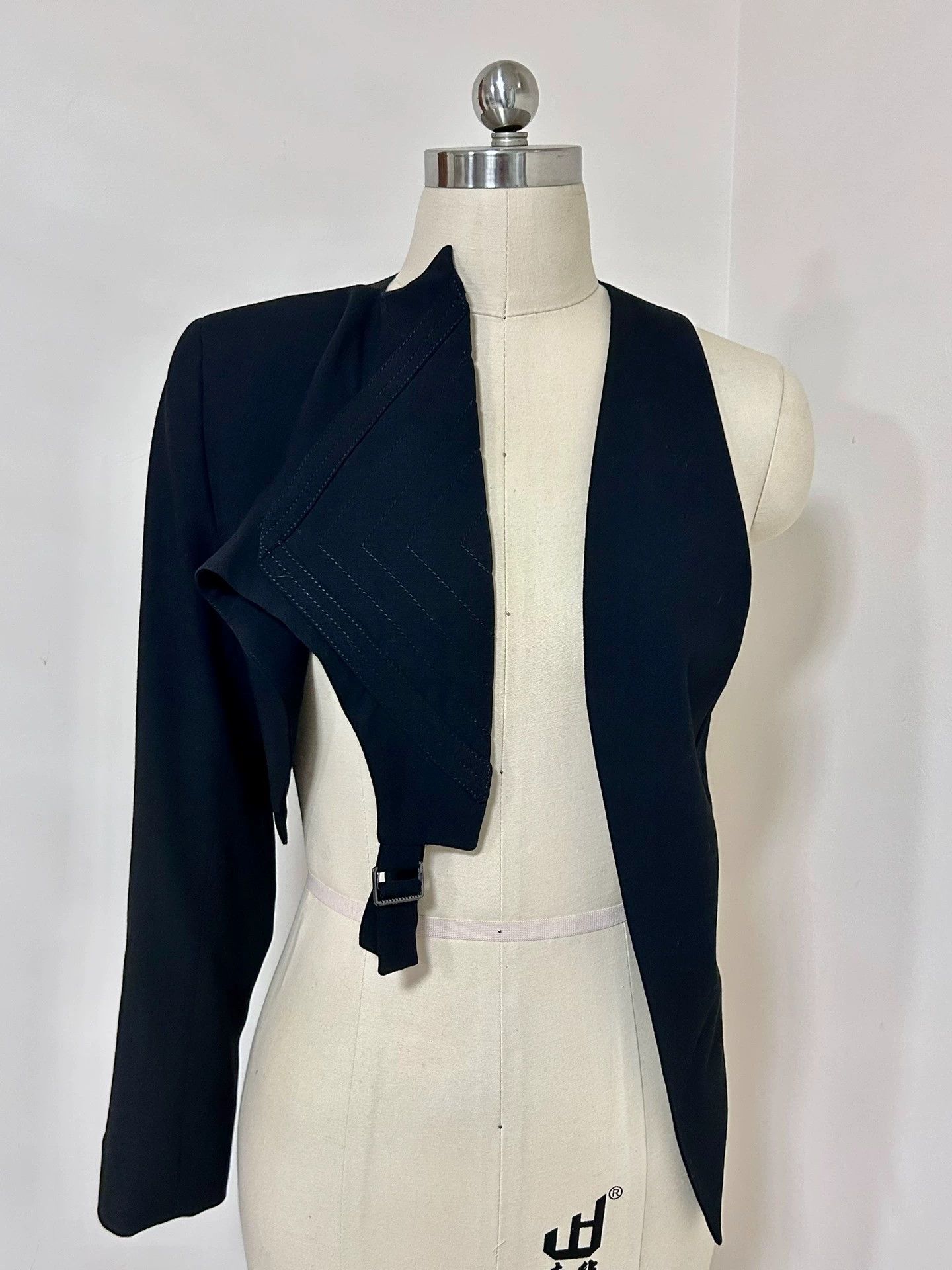 Ann Demeulemeester Ann Demeulemeester Asym Deconstructed Jacket NWT 38 Size S / US 4 / IT 40 - 1 Thumbnail
