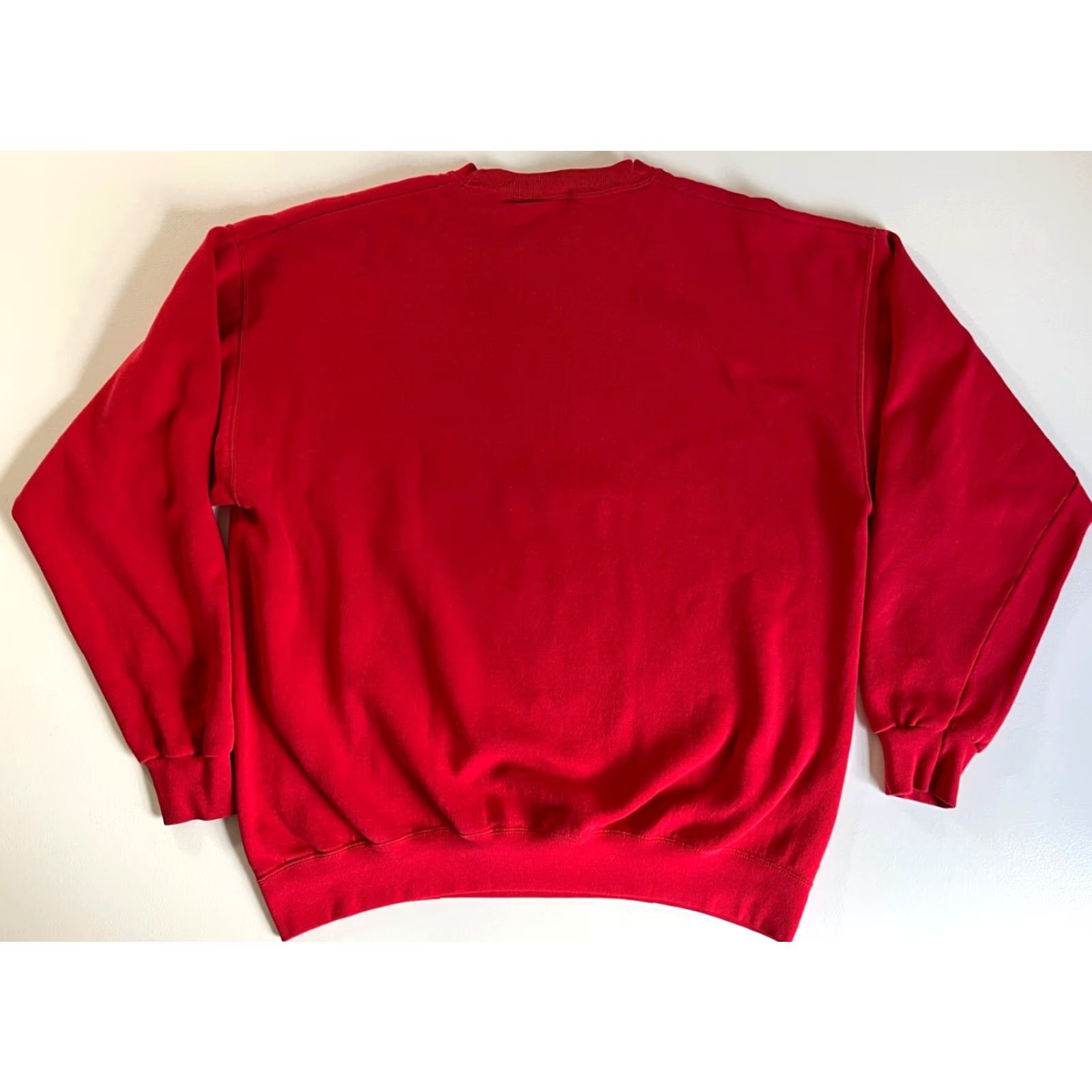 Disney VINTAGE Mickey, Inc Mickey Mouse 25 Crew Sweatshirt Shirt Unisex Adults L Red 90s USA Disney Mens Size US L / EU 52-54 / 3 - 3 Thumbnail