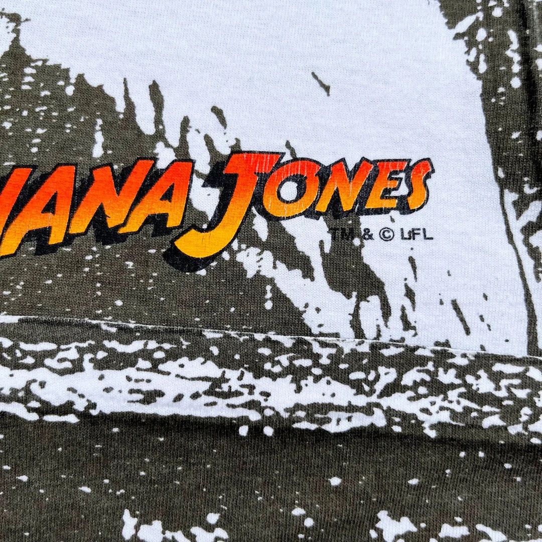 Disney Indiana Jones 90s Raiders Lost Ark Vtg LucasFilm Movie Tee Size US S / EU 44-46 / 1 - 3 Thumbnail