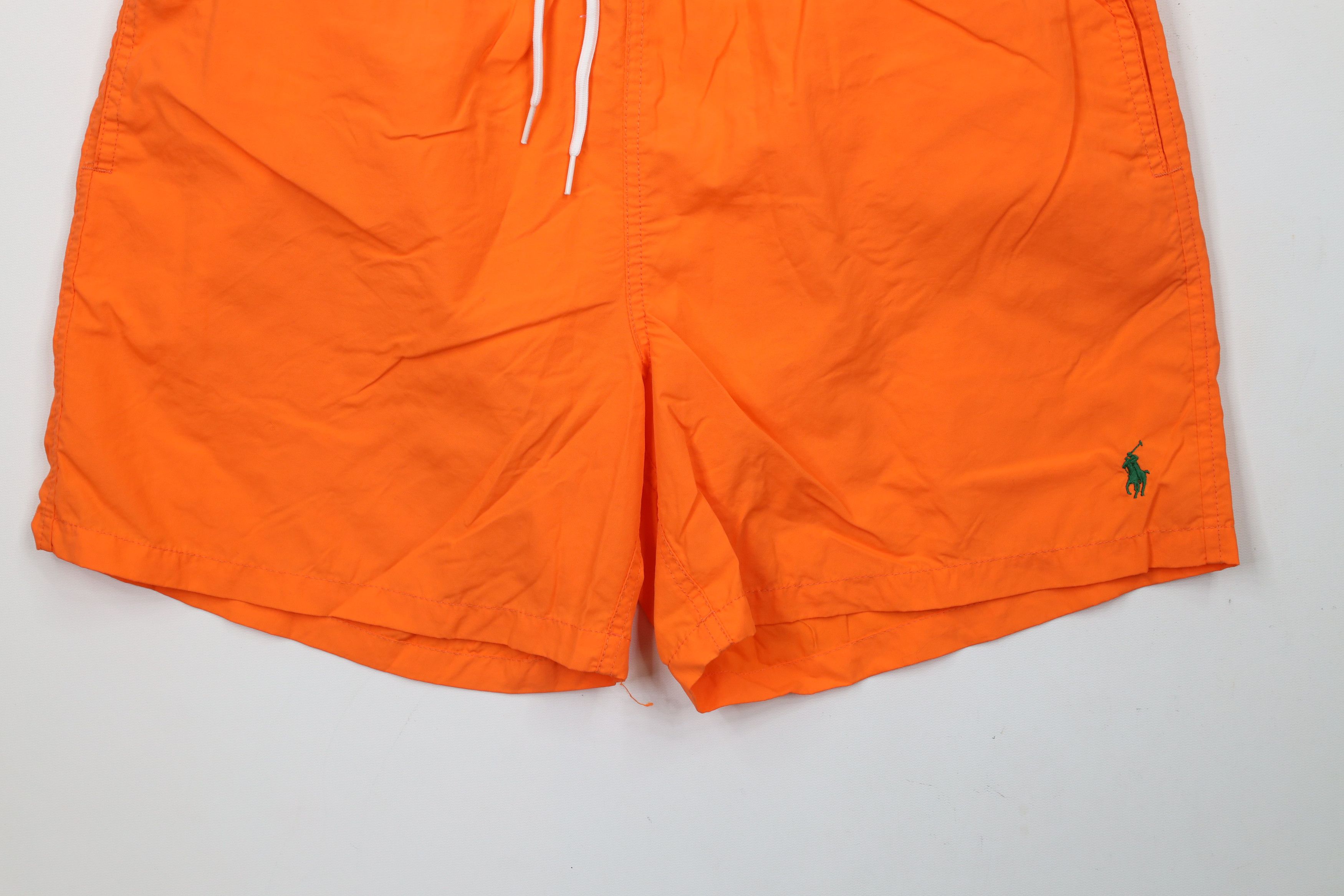 Ralph Lauren × Vintage Vintage 90s Ralph Lauren Above Knee Lined Shorts Swim Trunks Size US 34 / EU 50 - 4 Thumbnail