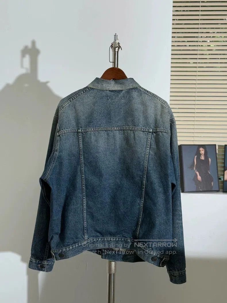 Balenciaga Balenciaga SS20 Embroidered Denim Jacket. Size US S / EU 44-46 / 1 - 2 Thumbnail