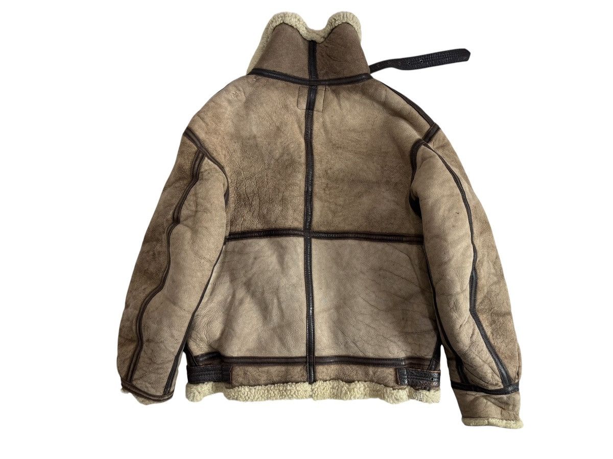 Avirex Vintage Sheep Skin Shearling Avirex Distress Jacket Size 38 Size US S / EU 44-46 / 1 - 5 Thumbnail