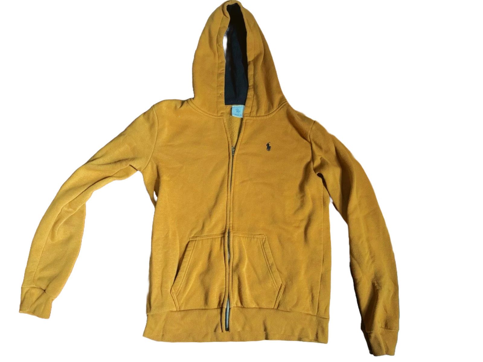 Polo Ralph Lauren Y2K VINTAGE POLO Zip-Up Hoodie Mens Large 