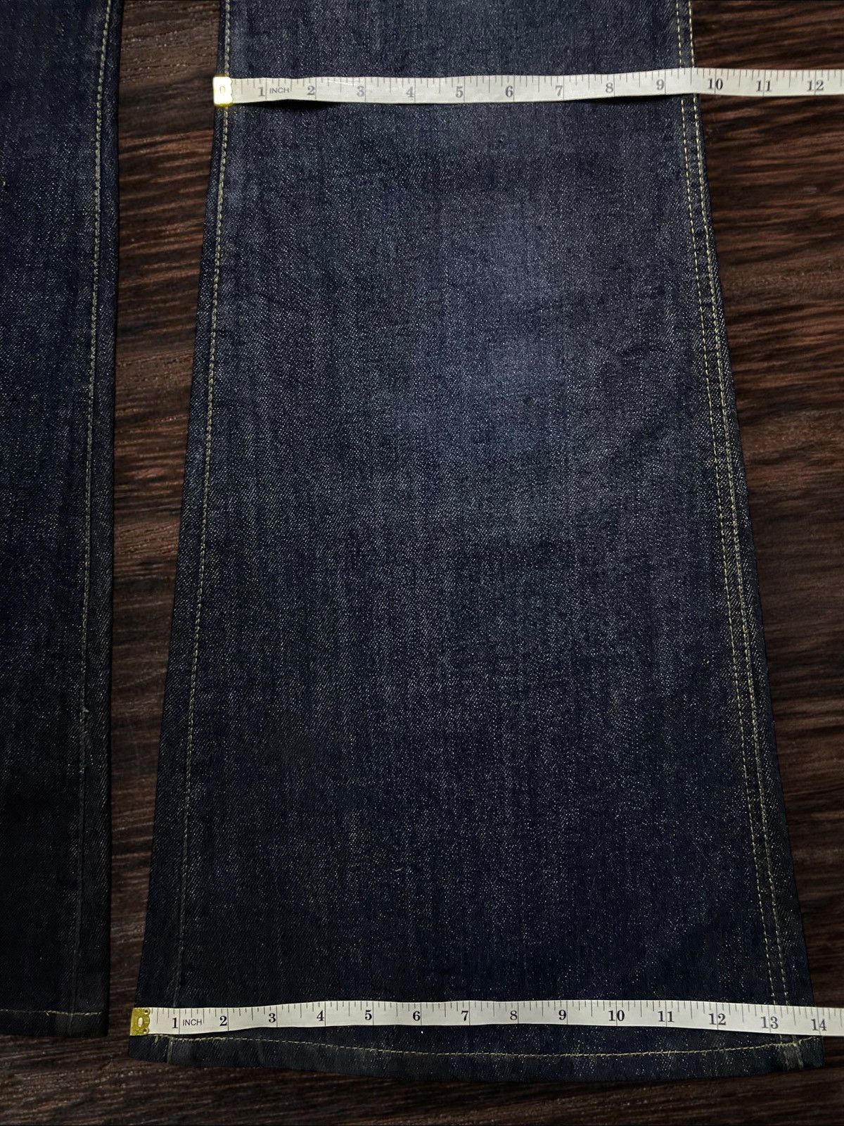 KOJIMA GENES Vintage Japanese Brand Slider Inpired Evisu 70s Jeans Size US 36 / EU 52 - 13 Thumbnail