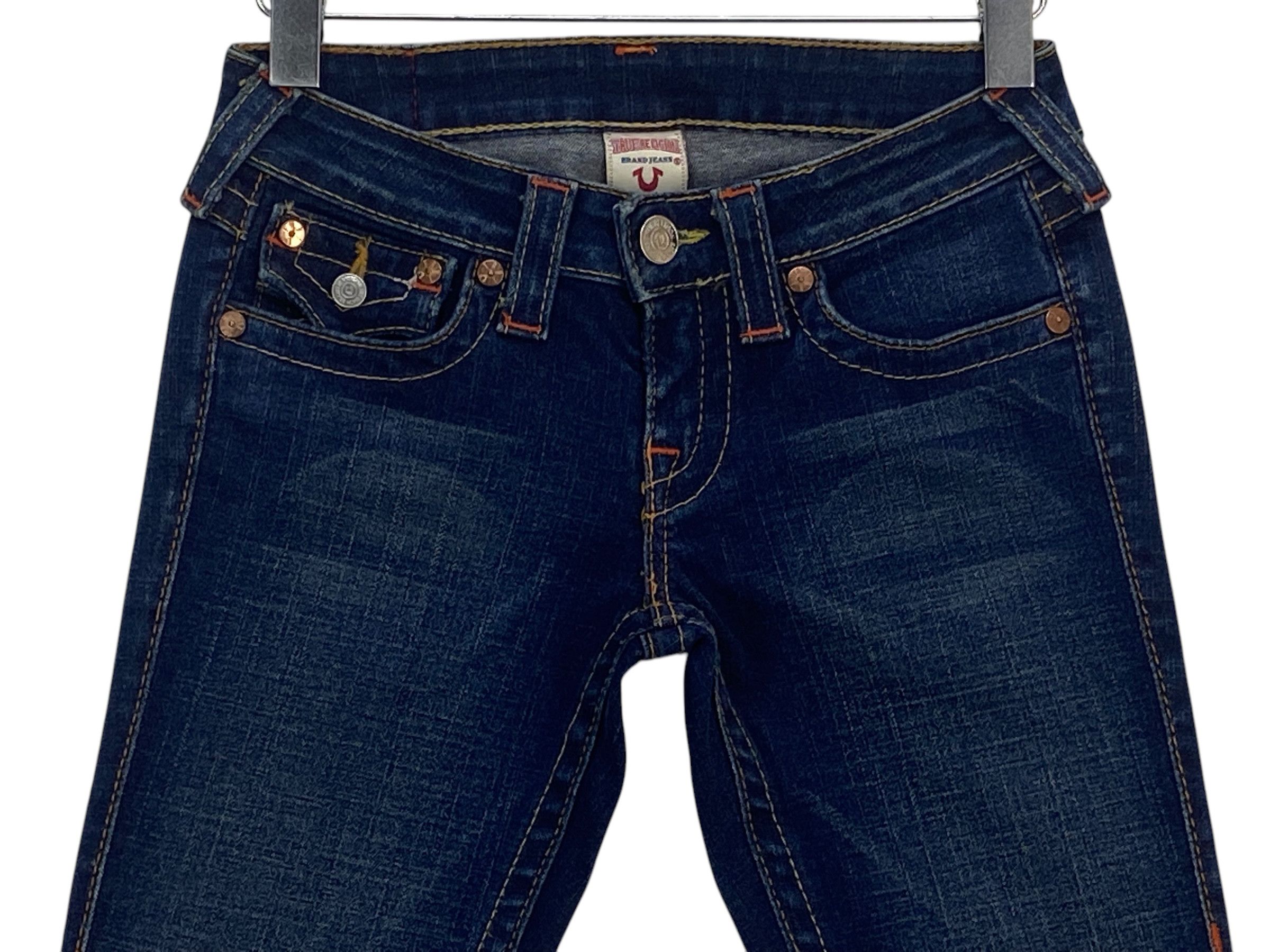 True Religion True Religion Twisted Seam Flare Bootcut Denim Jeans Size 26" / US 2 / IT 38 - 3 Thumbnail