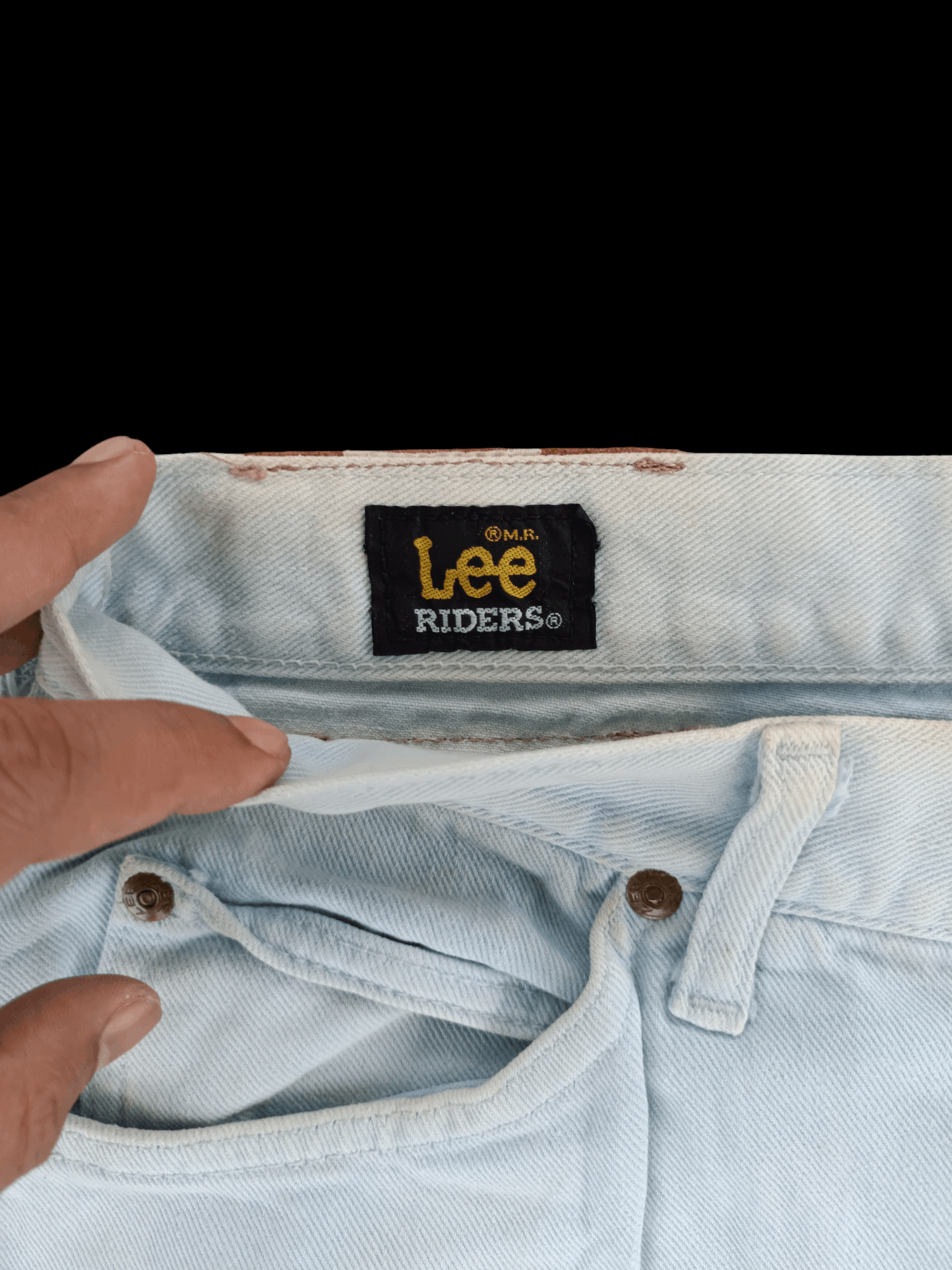 Japanese Brand SUPER FLARED Vintage Lee Riders Denim E177 Size US 29 - 8 Thumbnail