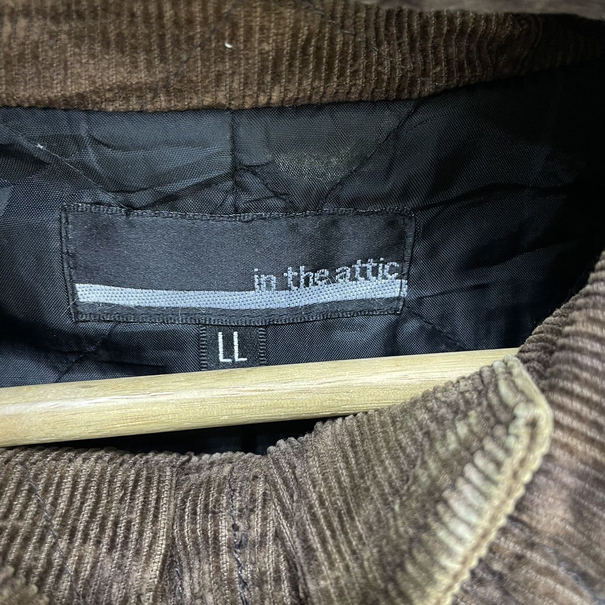 In The Attic × Japanese Brand Japanese Brand In The Attic Corduroy Hooded Jacket Size US M / EU 48-50 / 2 - 6 Thumbnail