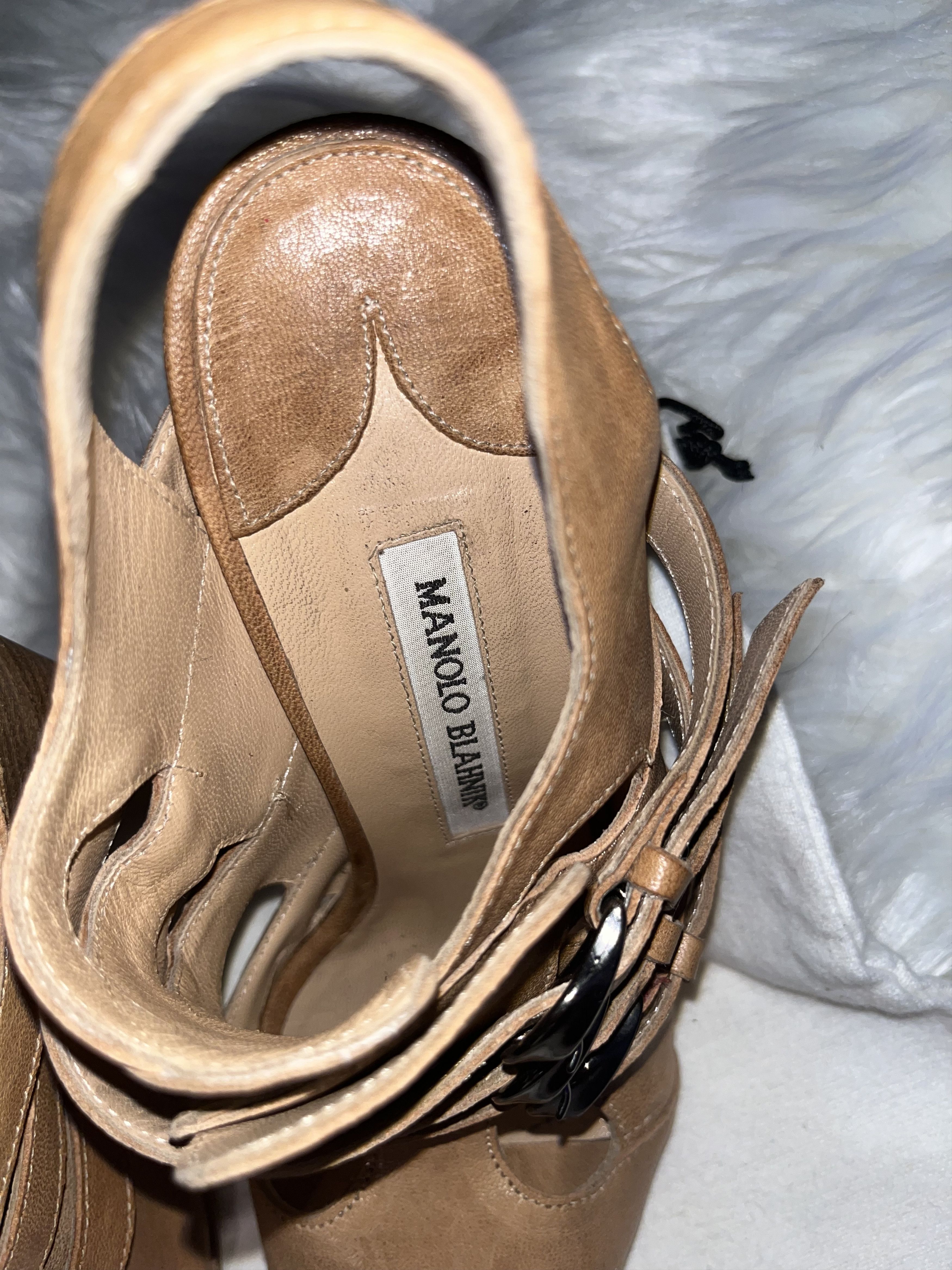 Manolo Blahnik Manolo Blahnik Buckle Heel Size US 8 / IT 38 - 3 Thumbnail