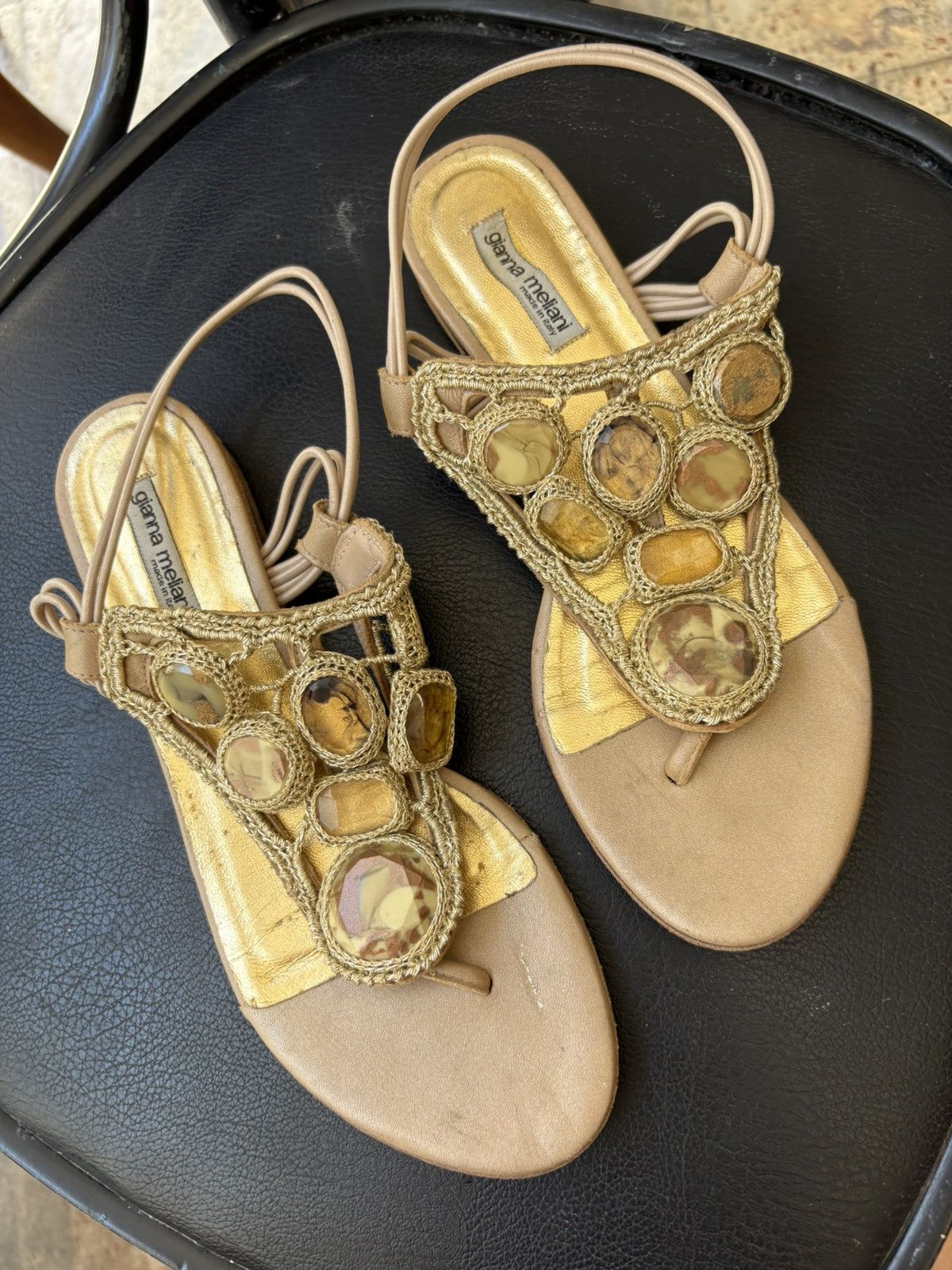 Vintage Gianna Meliani sandals Size US 6 / IT 36 - 20 Thumbnail