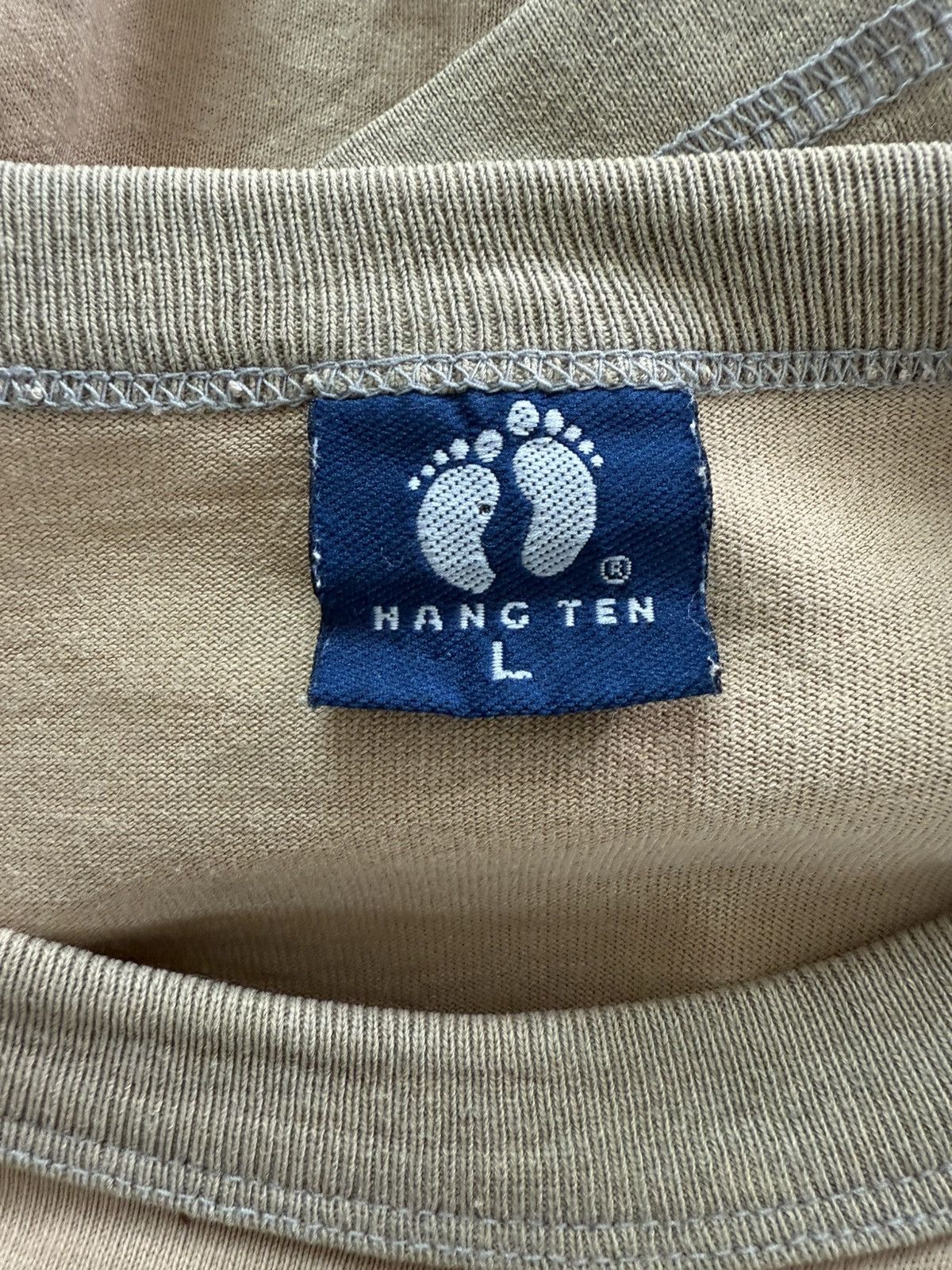 Hang Ten VINTAGE HANG TEN BIG LOGO T-SHIRT SURF STYLE Size US L / EU 52-54 / 3 - 5 Thumbnail