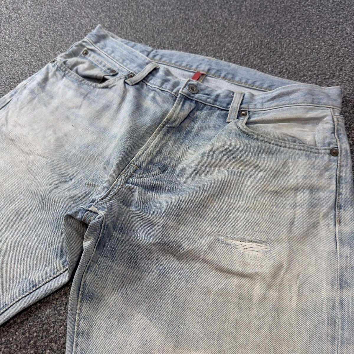 Undercover Archives Japanese Denim Uniqlo UJ S002 Fade Wideleg Denim Size US 33 - 3 Thumbnail