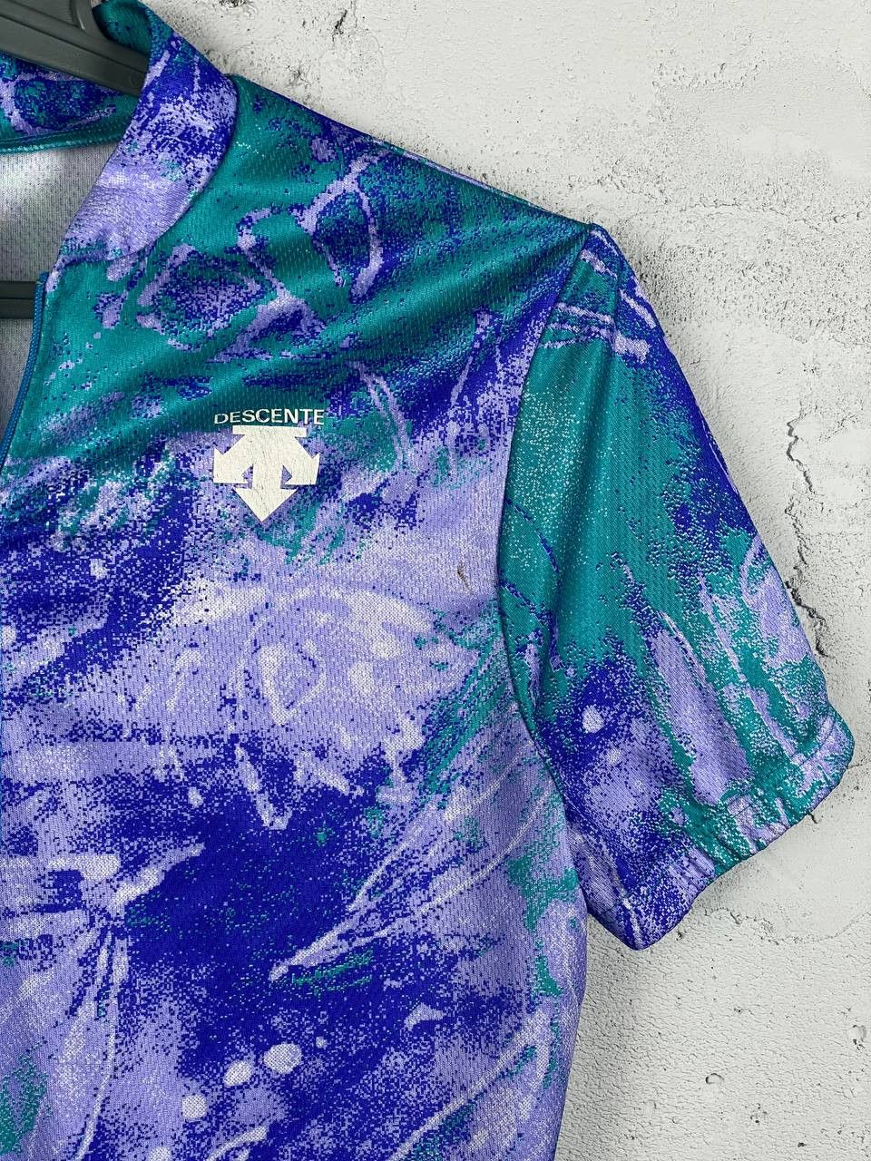 Descente 1996 Vintage Descente Overprint Cycling Jersey Size US M / EU 48-50 / 2 - 4 Thumbnail
