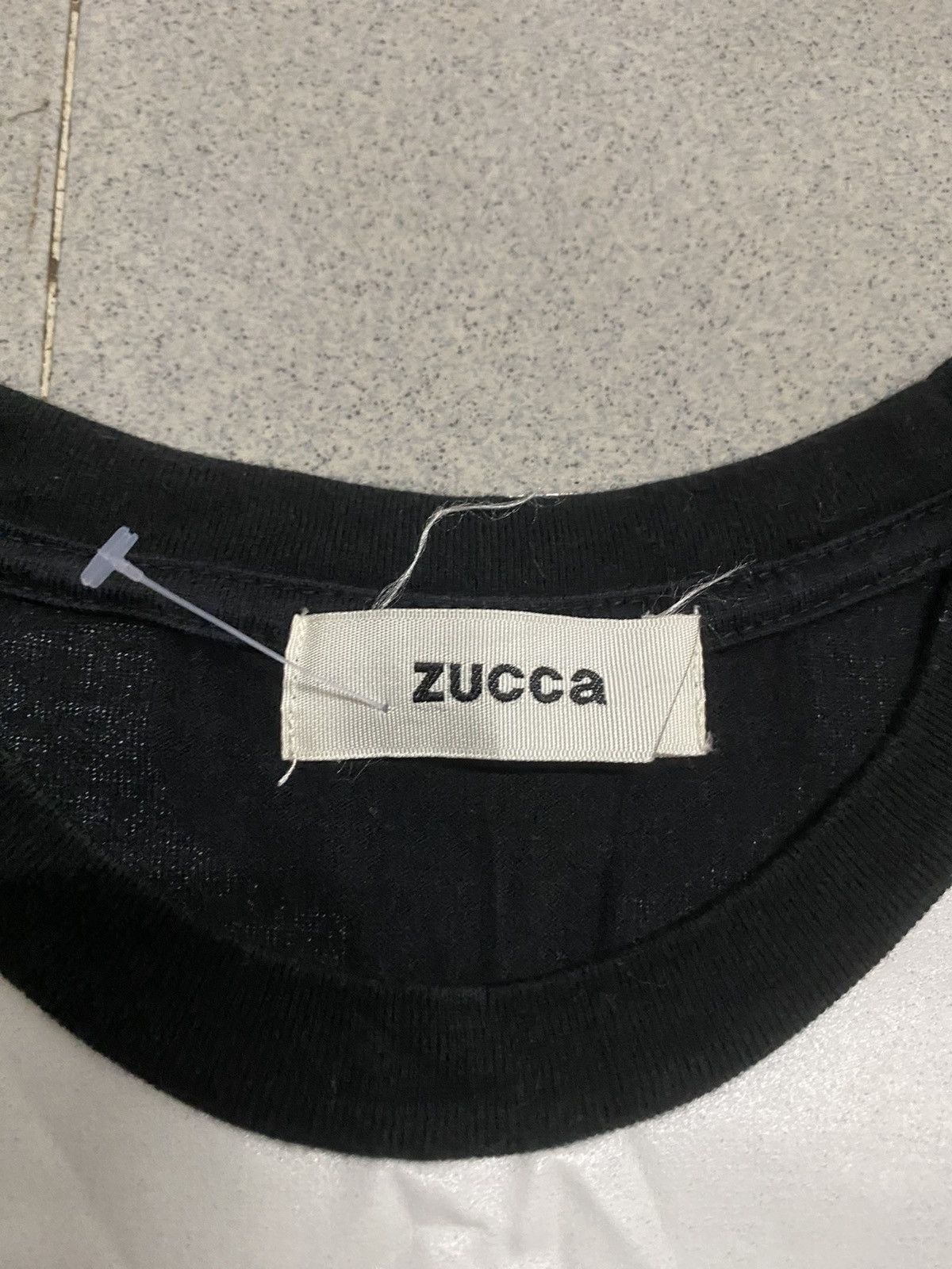 Vintage Zucca Issey Miyake Biglogo Black Tee Size US M / EU 48-50 / 2 - 4 Thumbnail