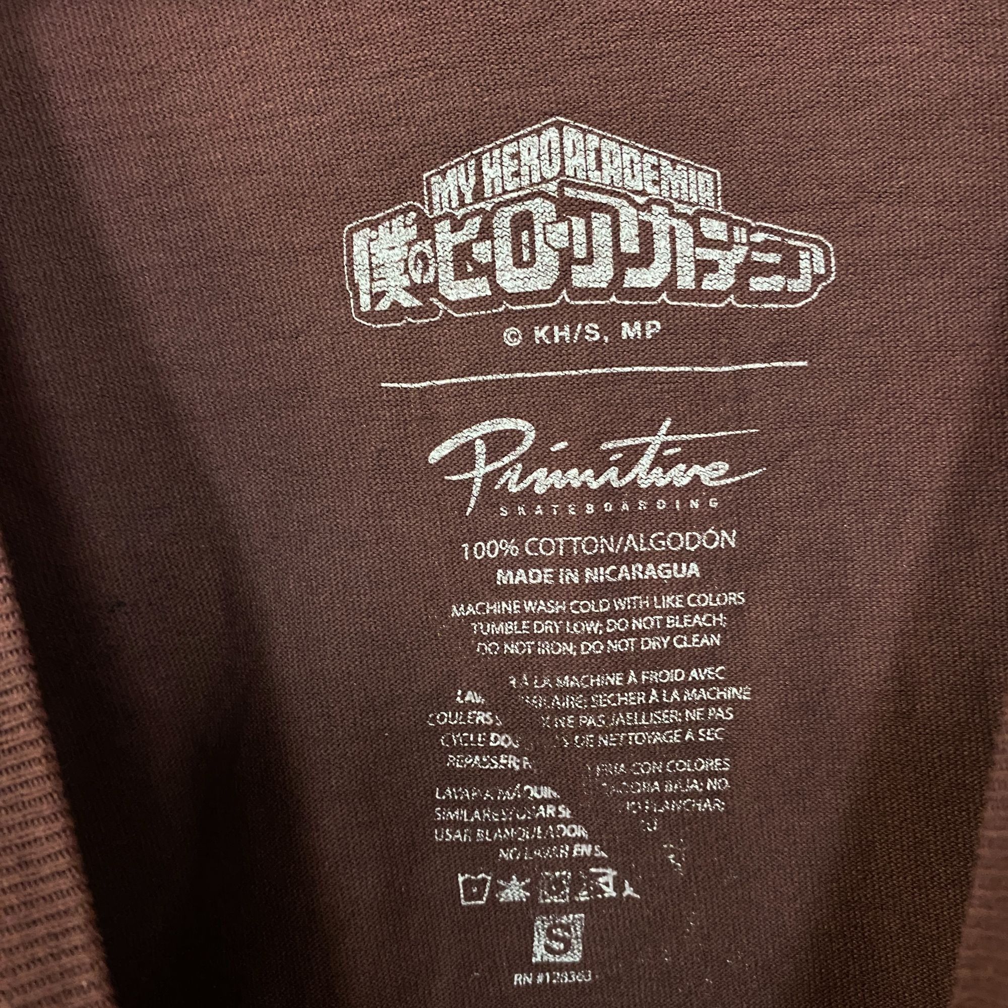 Primitive Primitive x My Hero Academia All Might Anime T-shirt Small Size US S / EU 44-46 / 1 - 5 Thumbnail