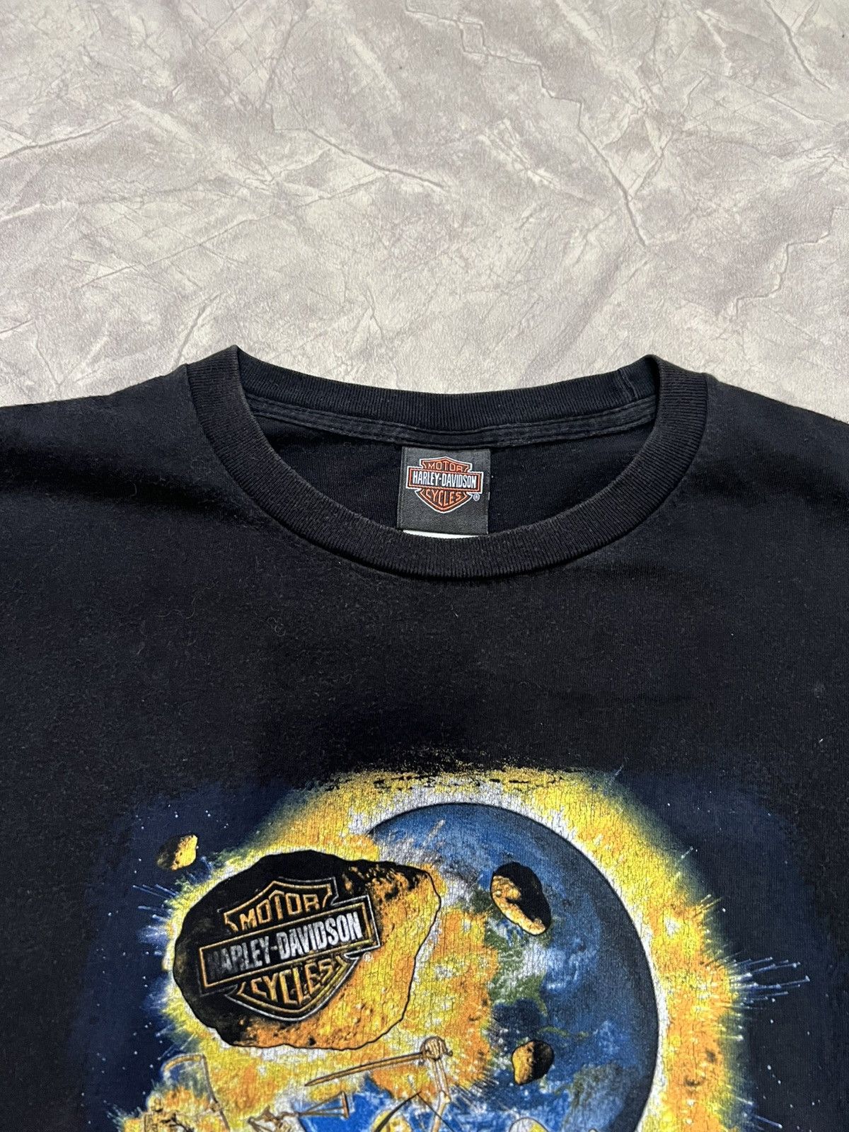 Harley Davidson Harley Davidson Black Tee Size US XXL / EU 58 / 5 - 5 Thumbnail