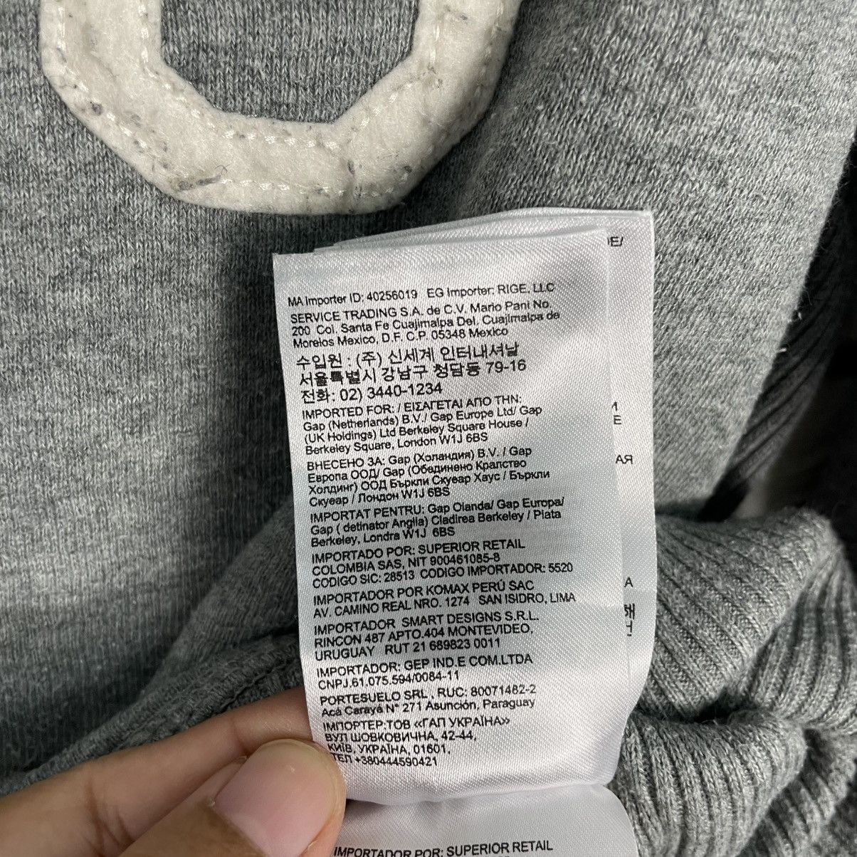 Gap Gap Gray Crewneck Sweatshirt Size US M / EU 48-50 / 2 - 17 Thumbnail