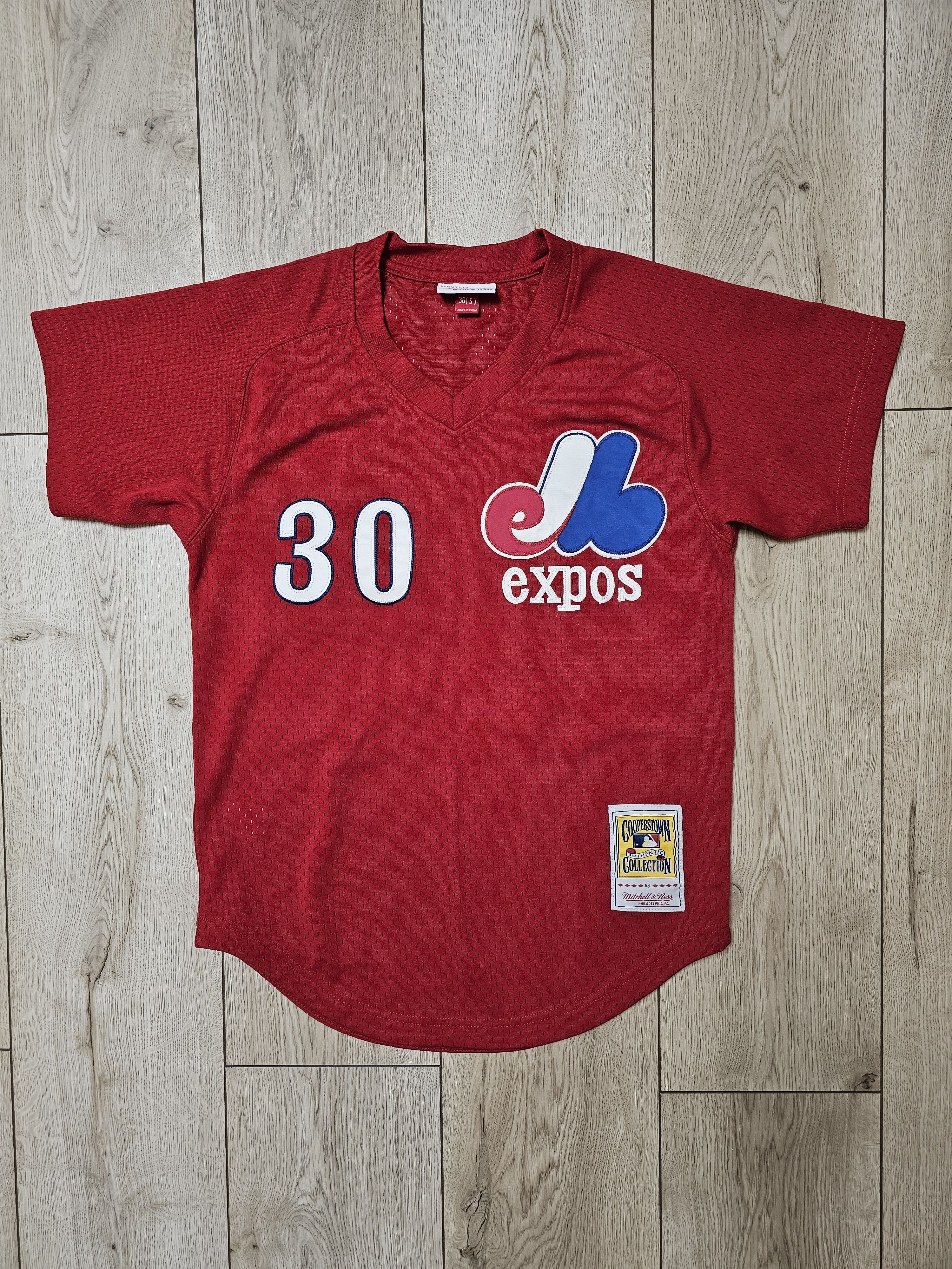 Mitchell & Ness × Vintage MONTREAL EXPOS JERSEY TIM RAINES 1989 RARE BASEBALL JERSEY Size US S / EU 44-46 / 1 - 1 Thumbnail