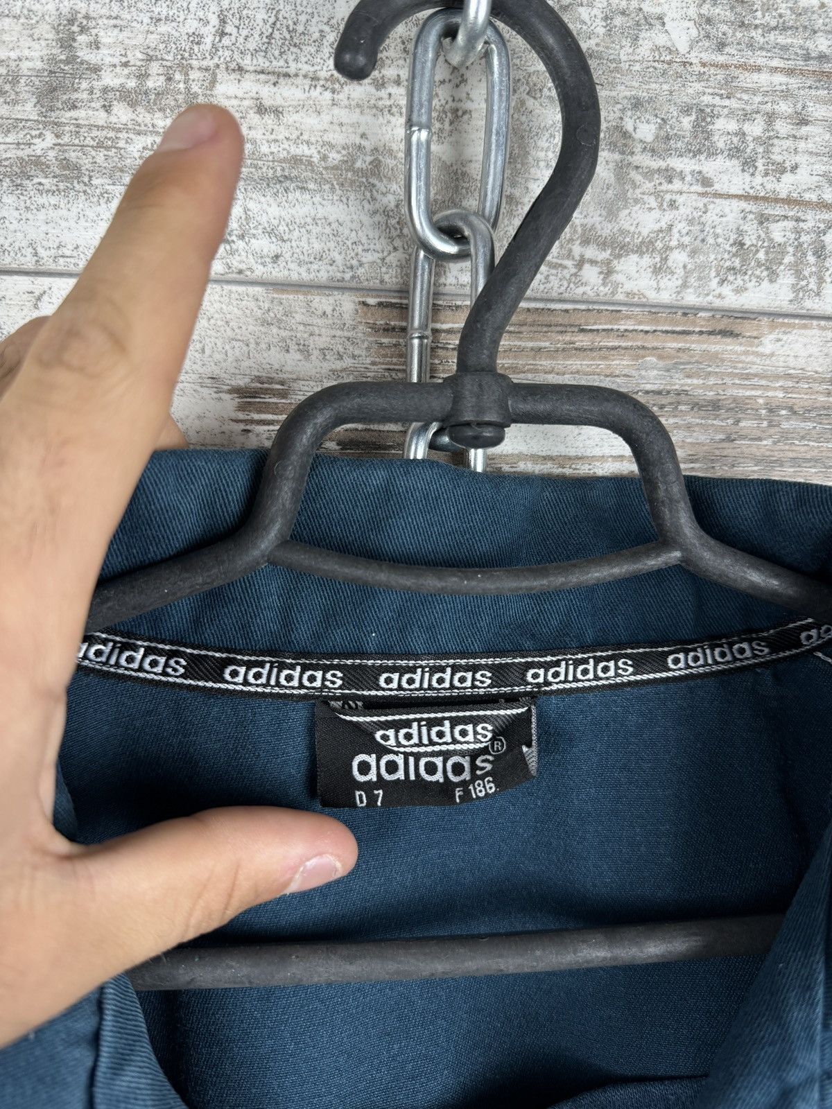 Adidas × Vintage Mens Vintage distressed Adidas rugby sweatshirt rare y2k Size US L / EU 52-54 / 3 - 10 Thumbnail
